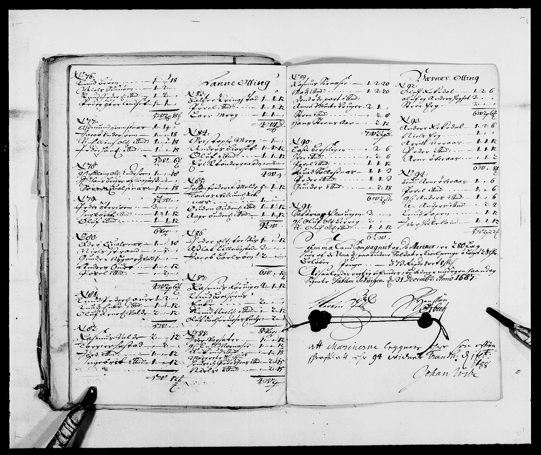 Rentekammeret inntil 1814, Reviderte regnskaper, Fogderegnskap, RA/EA-4092/R55/L3648: Fogderegnskap Romsdal, 1687-1689, p. 92