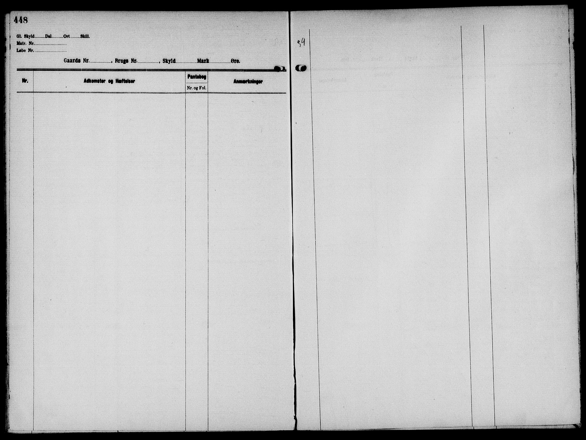 Solør tingrett, AV/SAH-TING-008/H/Ha/Hak/L0005: Mortgage register no. V, 1900-1935, p. 448