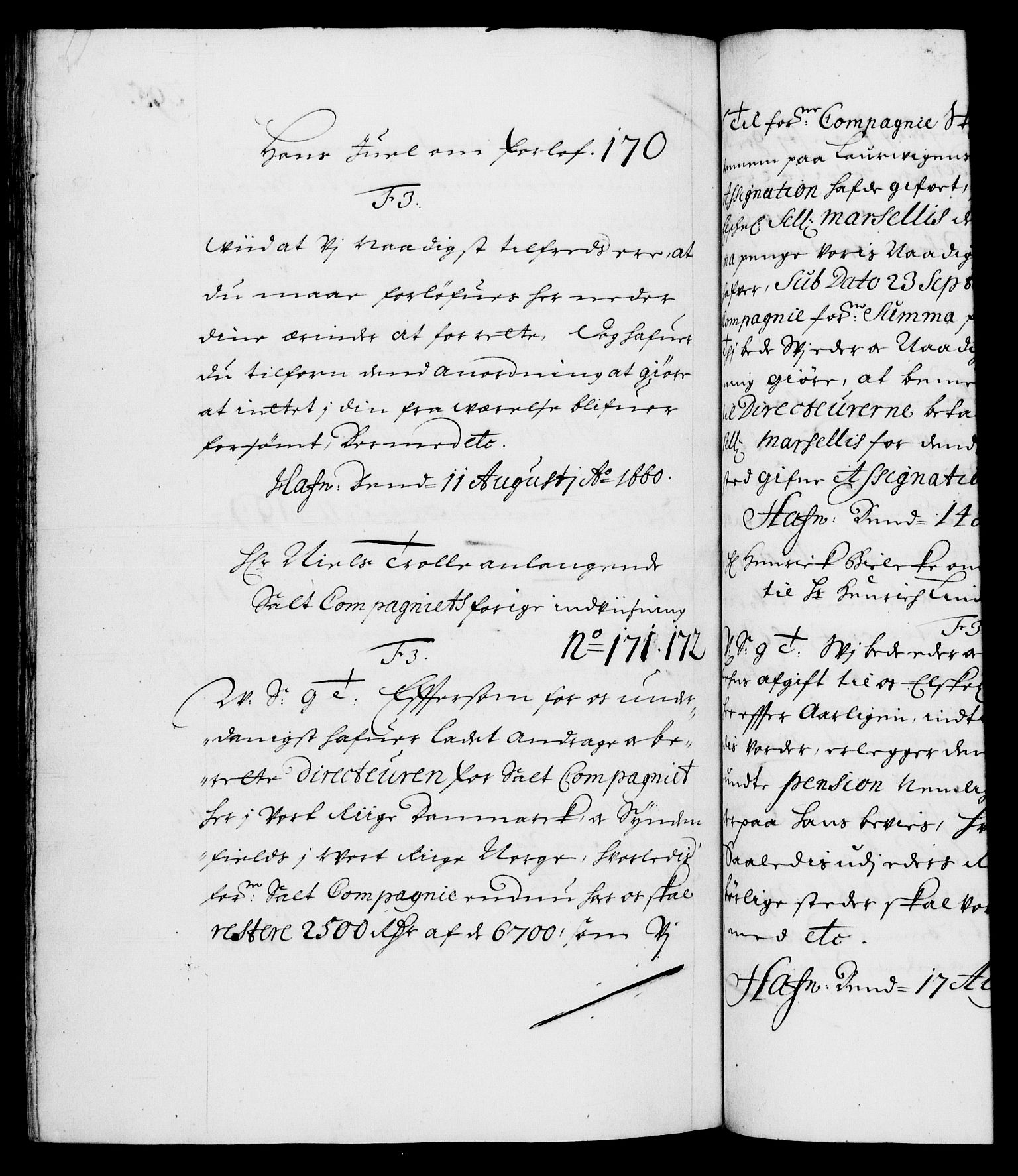 Danske Kanselli 1572-1799, AV/RA-EA-3023/F/Fc/Fca/Fcab/L0010: Norske tegnelser (mikrofilm), 1657-1660, p. 295b