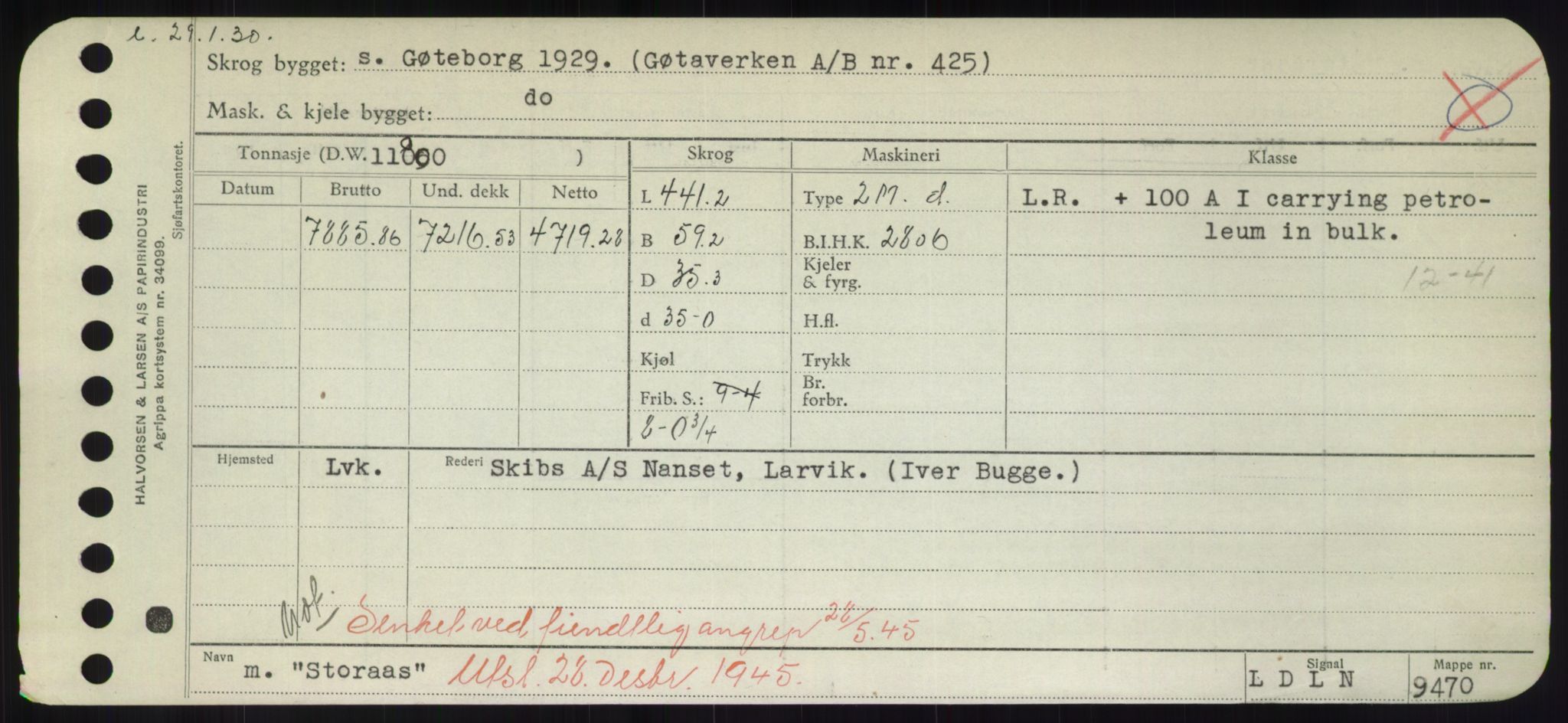 Sjøfartsdirektoratet med forløpere, Skipsmålingen, RA/S-1627/H/Hd/L0036: Fartøy, St, p. 559