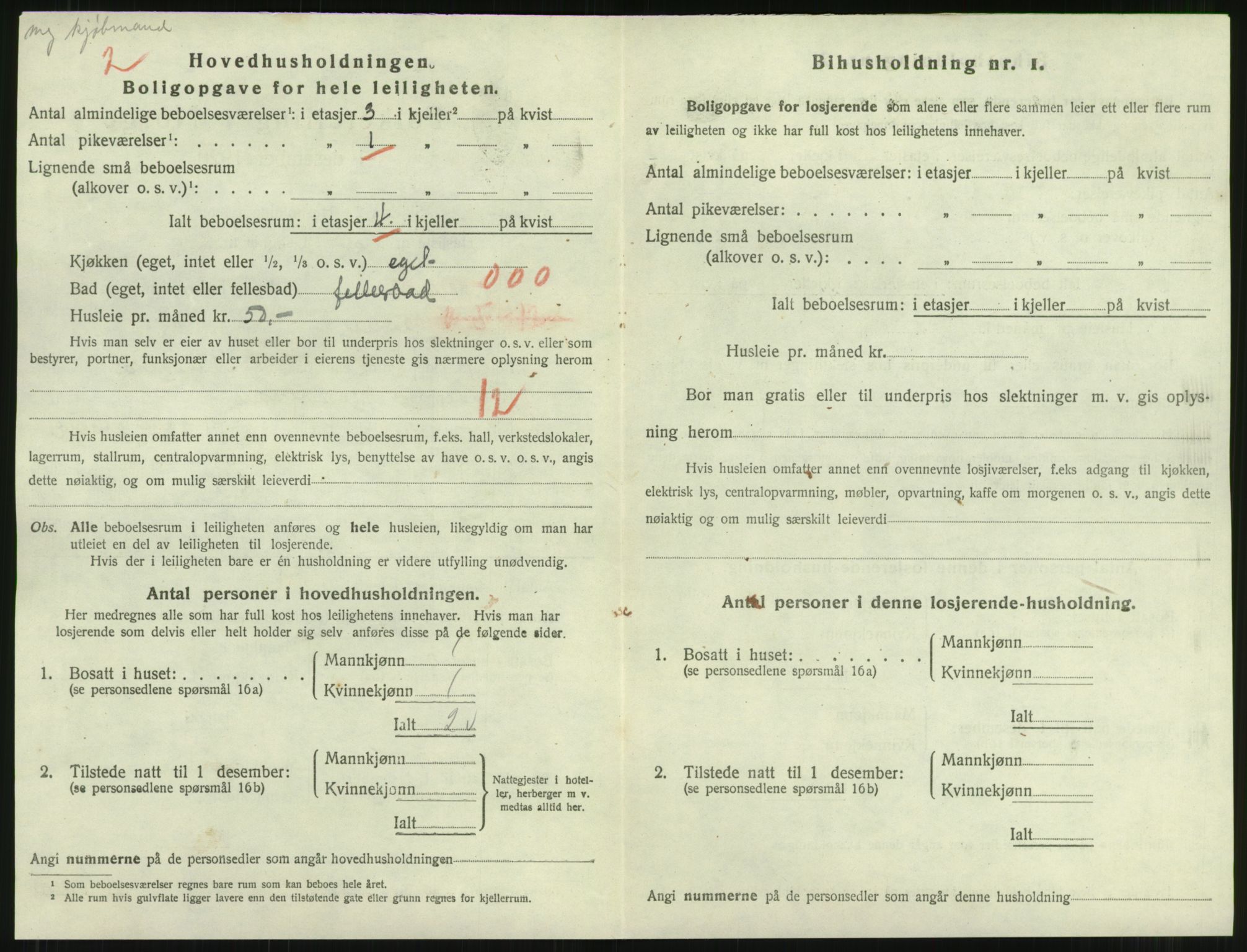 SAT, 1920 census for Namsos, 1920, p. 1148