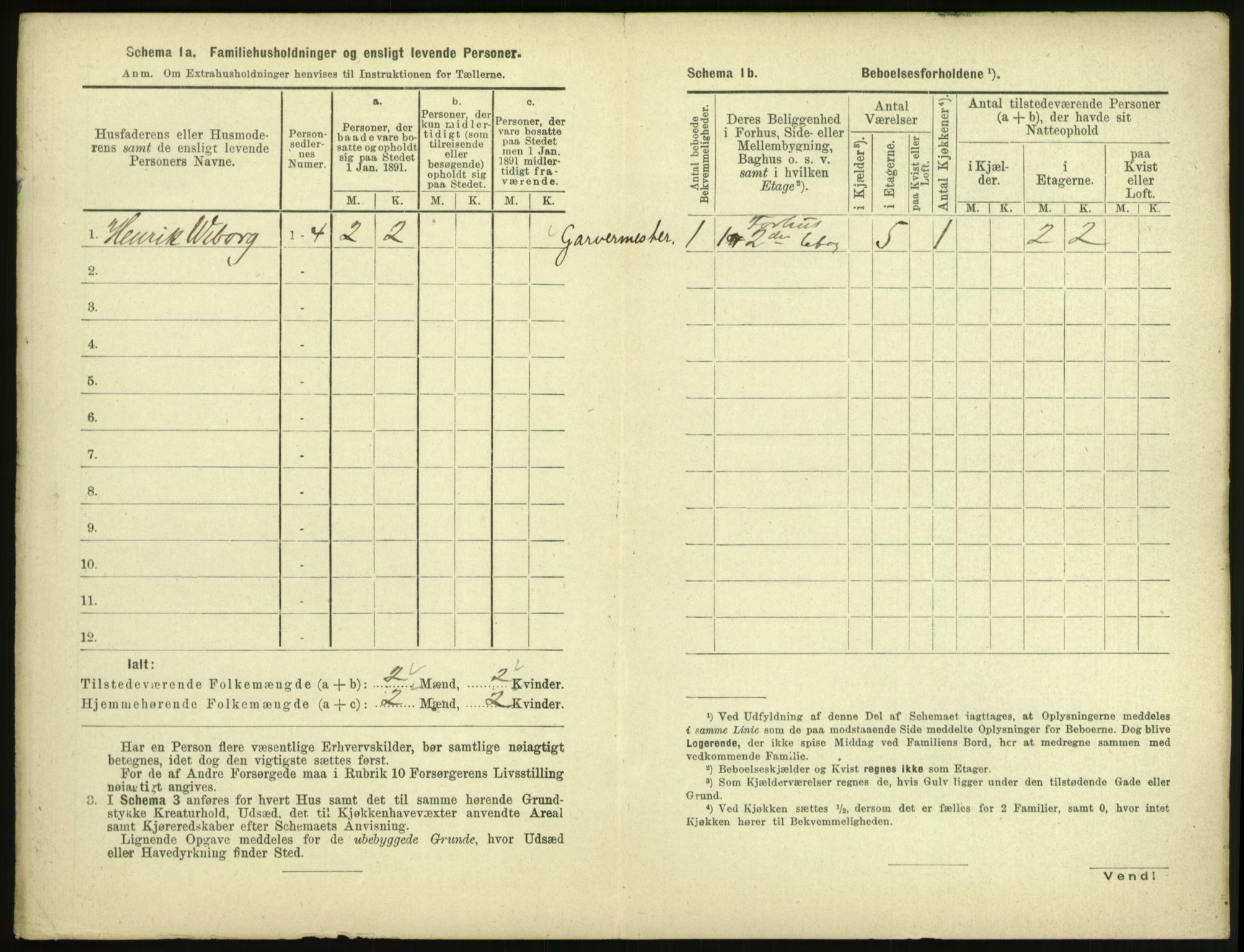 RA, 1891 census for 1601 Trondheim, 1891, p. 1875