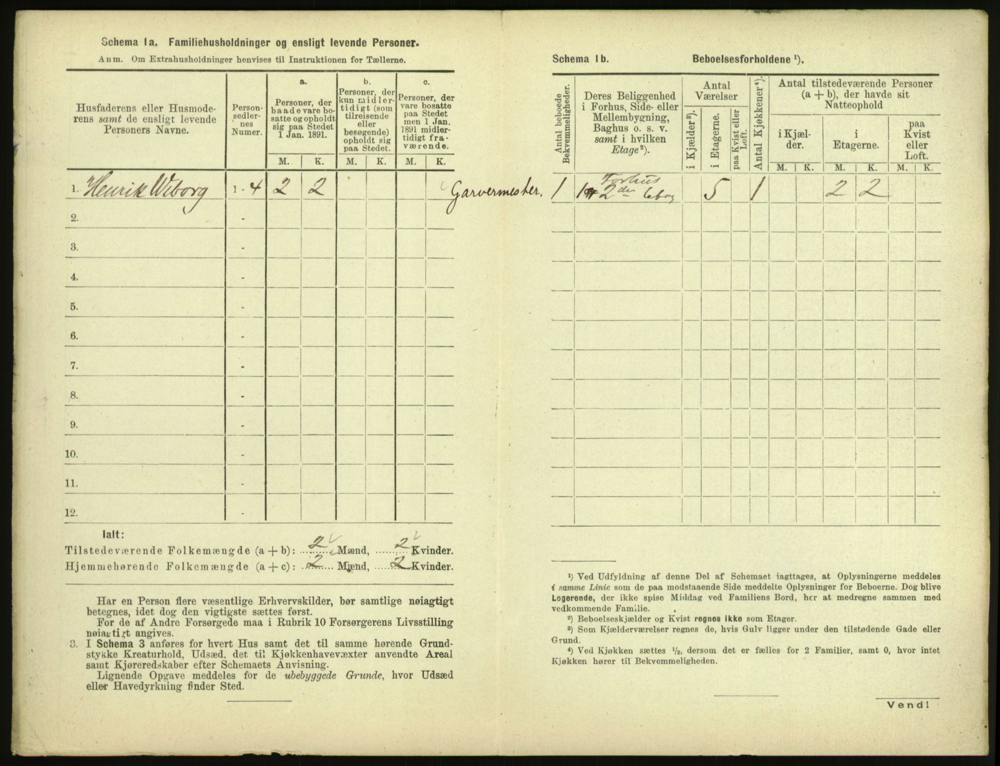 RA, 1891 census for 1601 Trondheim, 1891, p. 1875