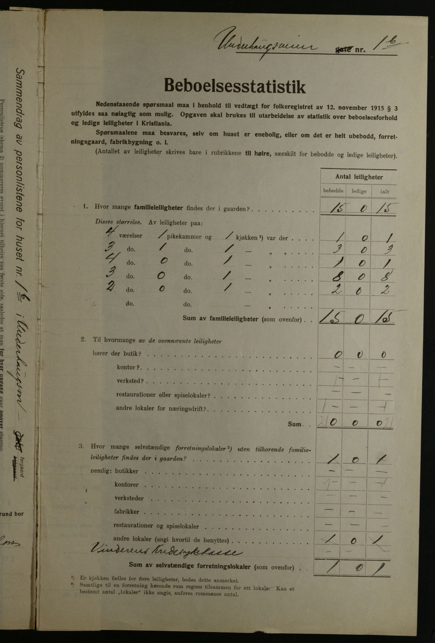 OBA, Municipal Census 1923 for Kristiania, 1923, p. 132434