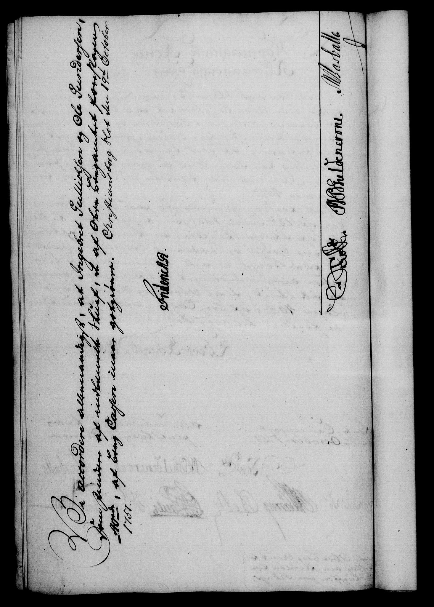 Rentekammeret, Kammerkanselliet, RA/EA-3111/G/Gf/Gfa/L0033: Norsk relasjons- og resolusjonsprotokoll (merket RK 52.33), 1751, p. 460