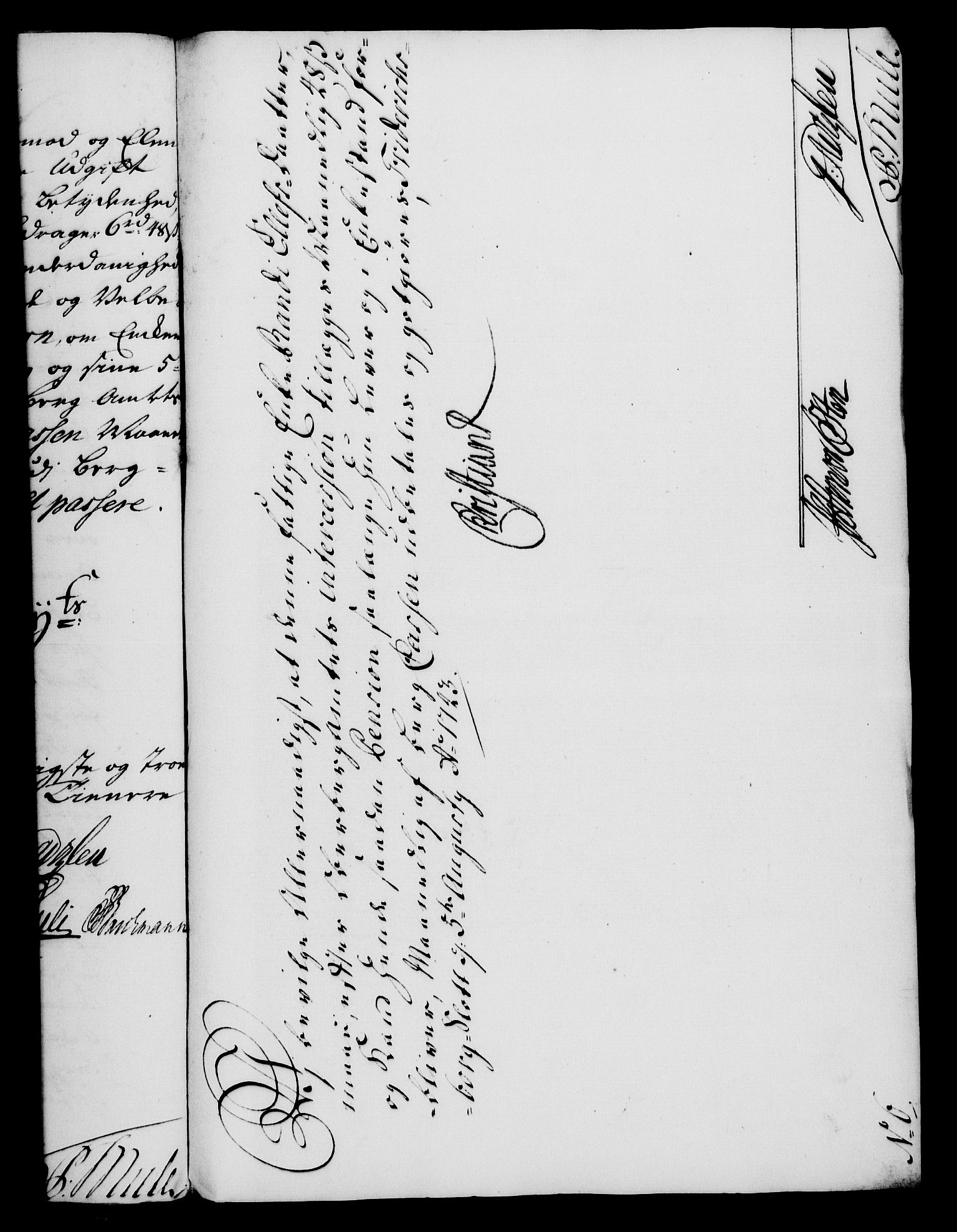 Rentekammeret, Kammerkanselliet, RA/EA-3111/G/Gf/Gfa/L0026: Norsk relasjons- og resolusjonsprotokoll (merket RK 52.26), 1743, p. 523