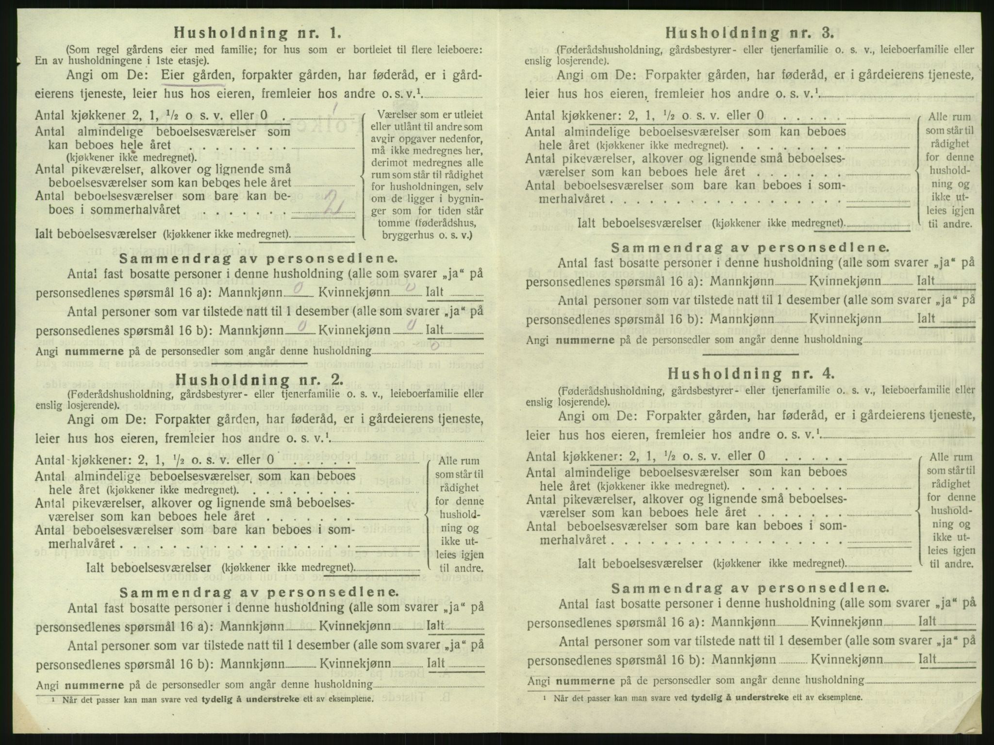 SAT, 1920 census for Hemnes, 1920, p. 1367