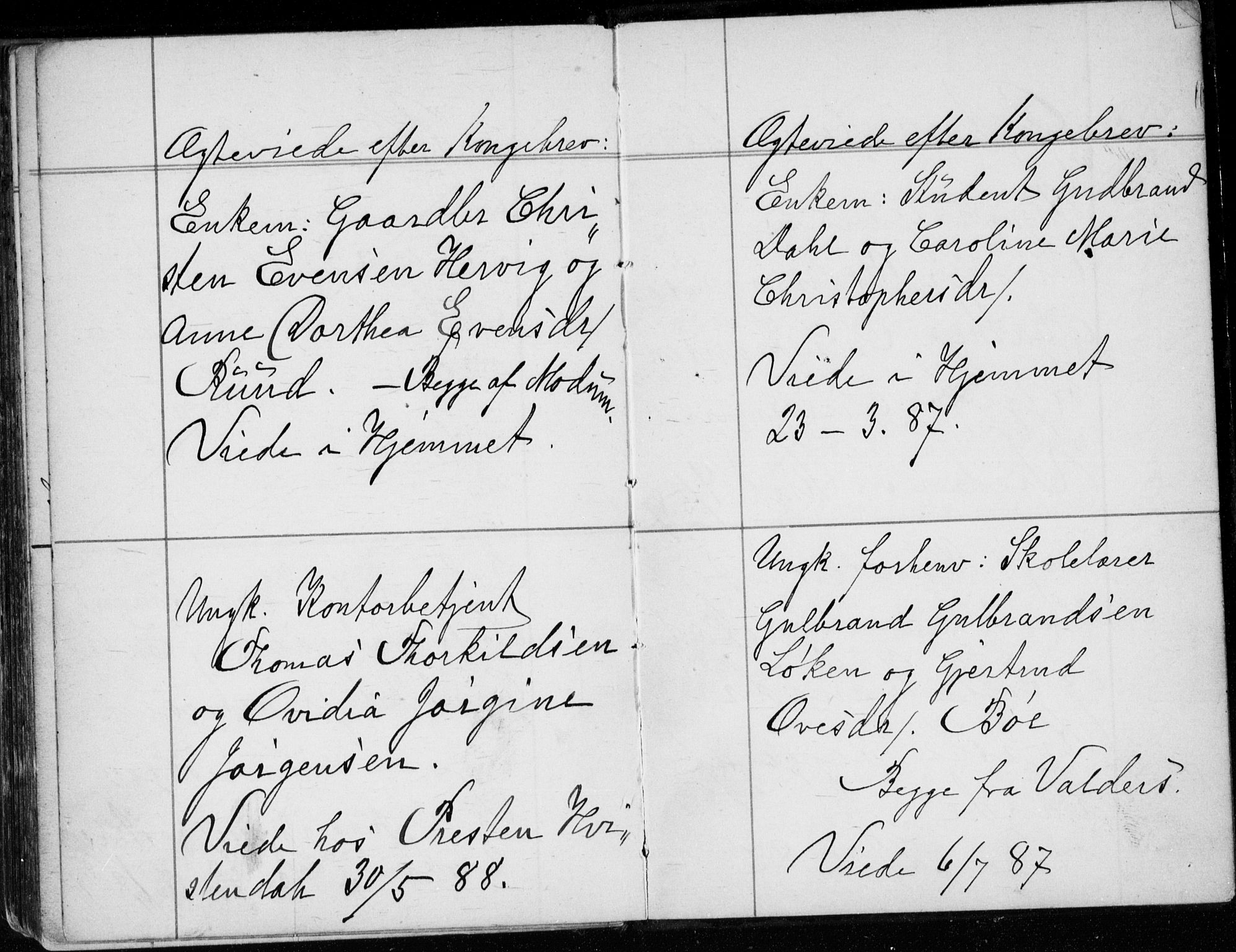 Strømsø kirkebøker, AV/SAKO-A-246/H/Ha/L0007: Banns register no. 7, 1884-1896