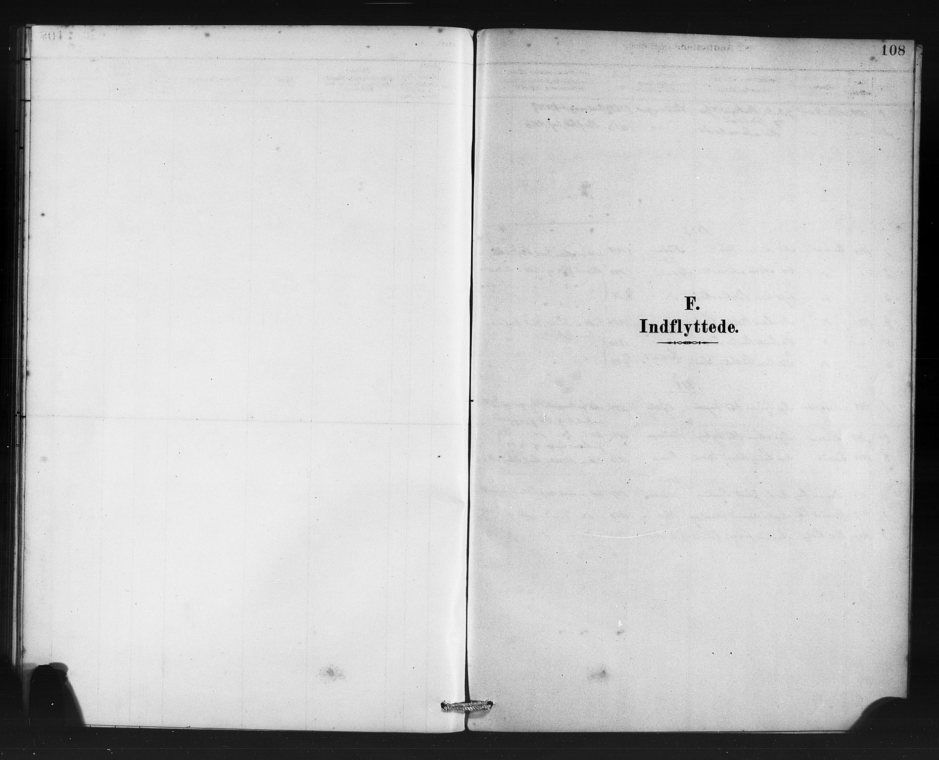 Manger sokneprestembete, AV/SAB-A-76801/H/Haa: Parish register (official) no. C 1, 1881-1890, p. 108