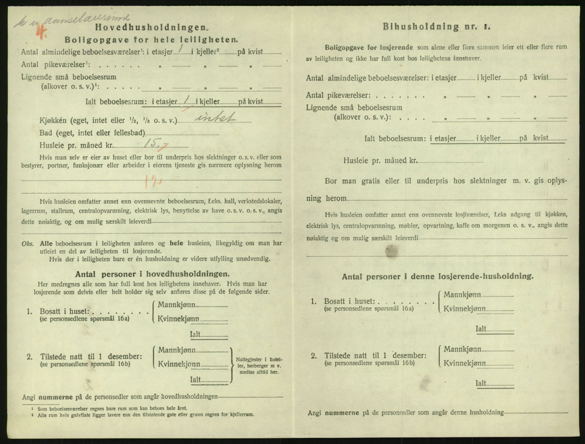 SAK, 1920 census for Grimstad, 1920, p. 1984