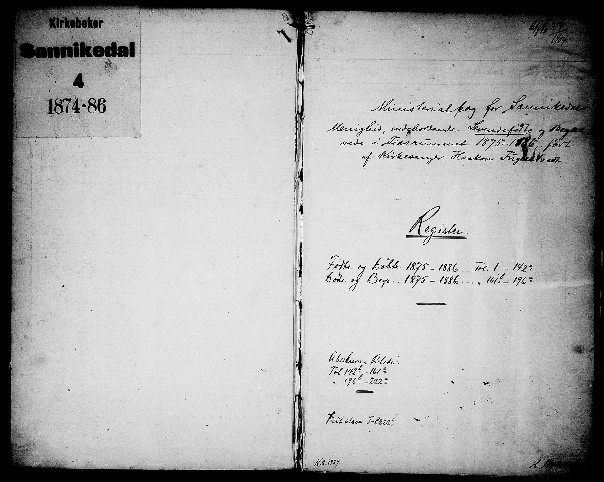 Sannidal kirkebøker, AV/SAKO-A-296/G/Ga/L0002: Parish register (copy) no. 2, 1875-1886