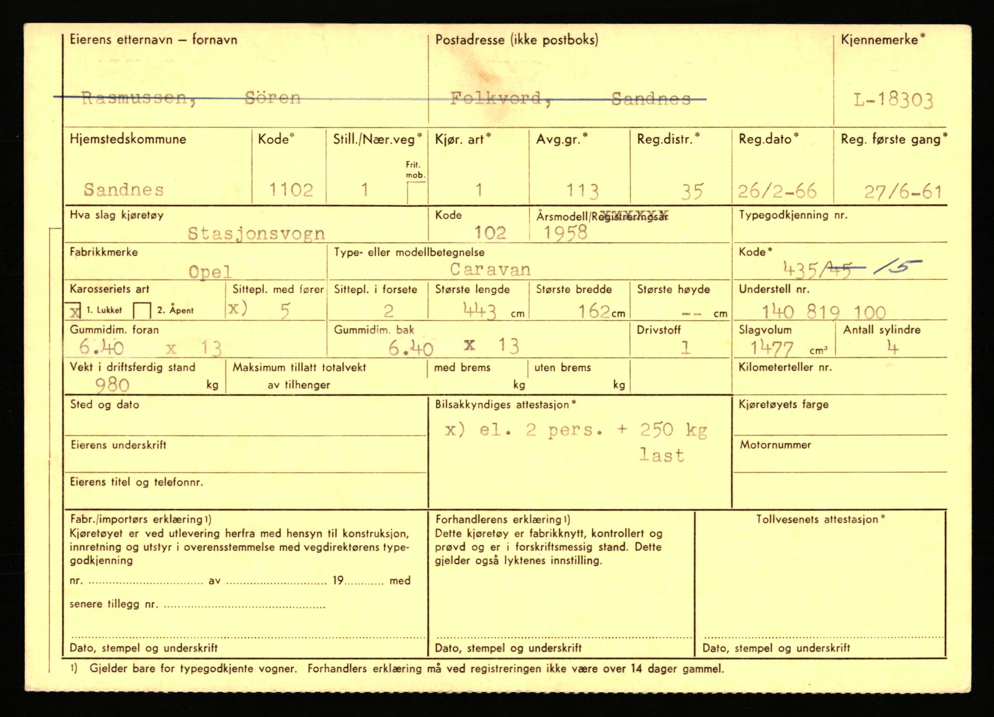 Stavanger trafikkstasjon, AV/SAST-A-101942/0/F/L0033: L-18150 - L-18599, 1930-1971, p. 851