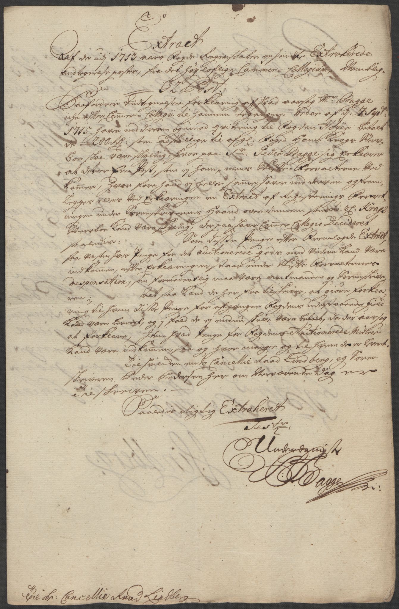 Rentekammeret inntil 1814, Reviderte regnskaper, Fogderegnskap, RA/EA-4092/R36/L2125: Fogderegnskap Øvre og Nedre Telemark og Bamble, 1713, p. 631