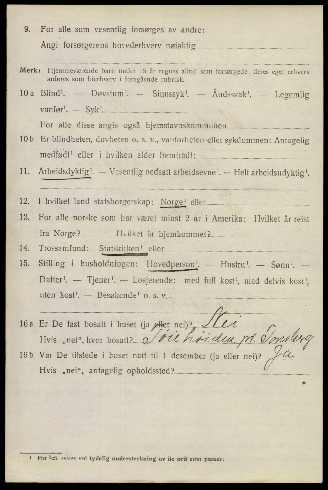 SAKO, 1920 census for Horten, 1920, p. 10202