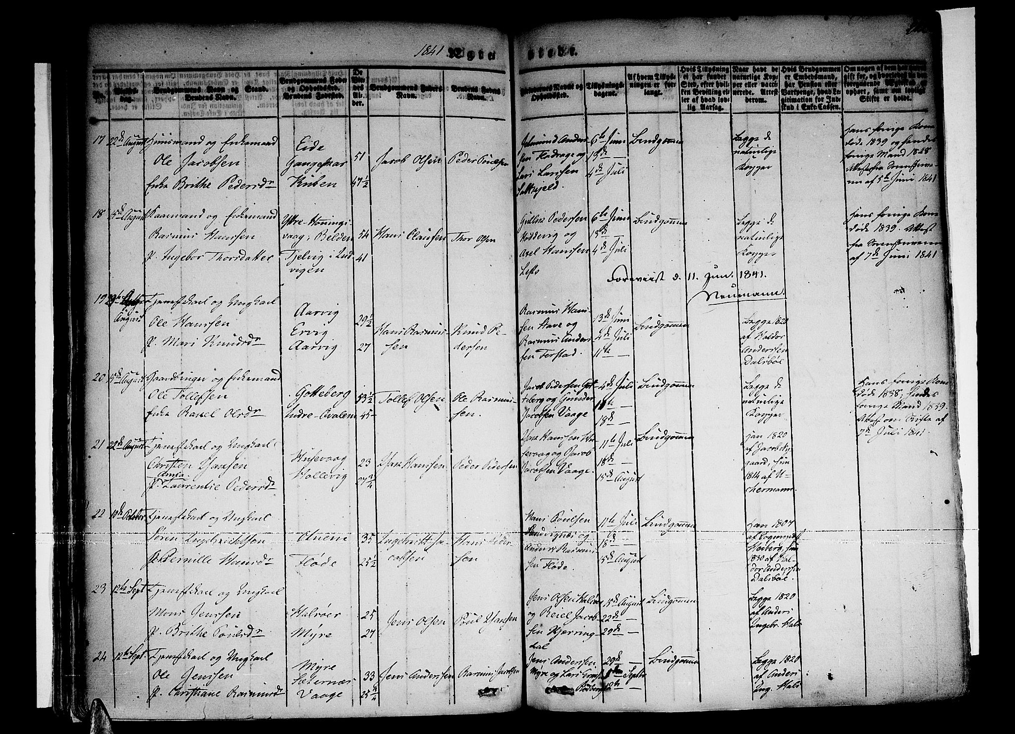 Selje sokneprestembete, AV/SAB-A-99938/H/Ha/Haa/Haaa: Parish register (official) no. A 9, 1829-1844, p. 203