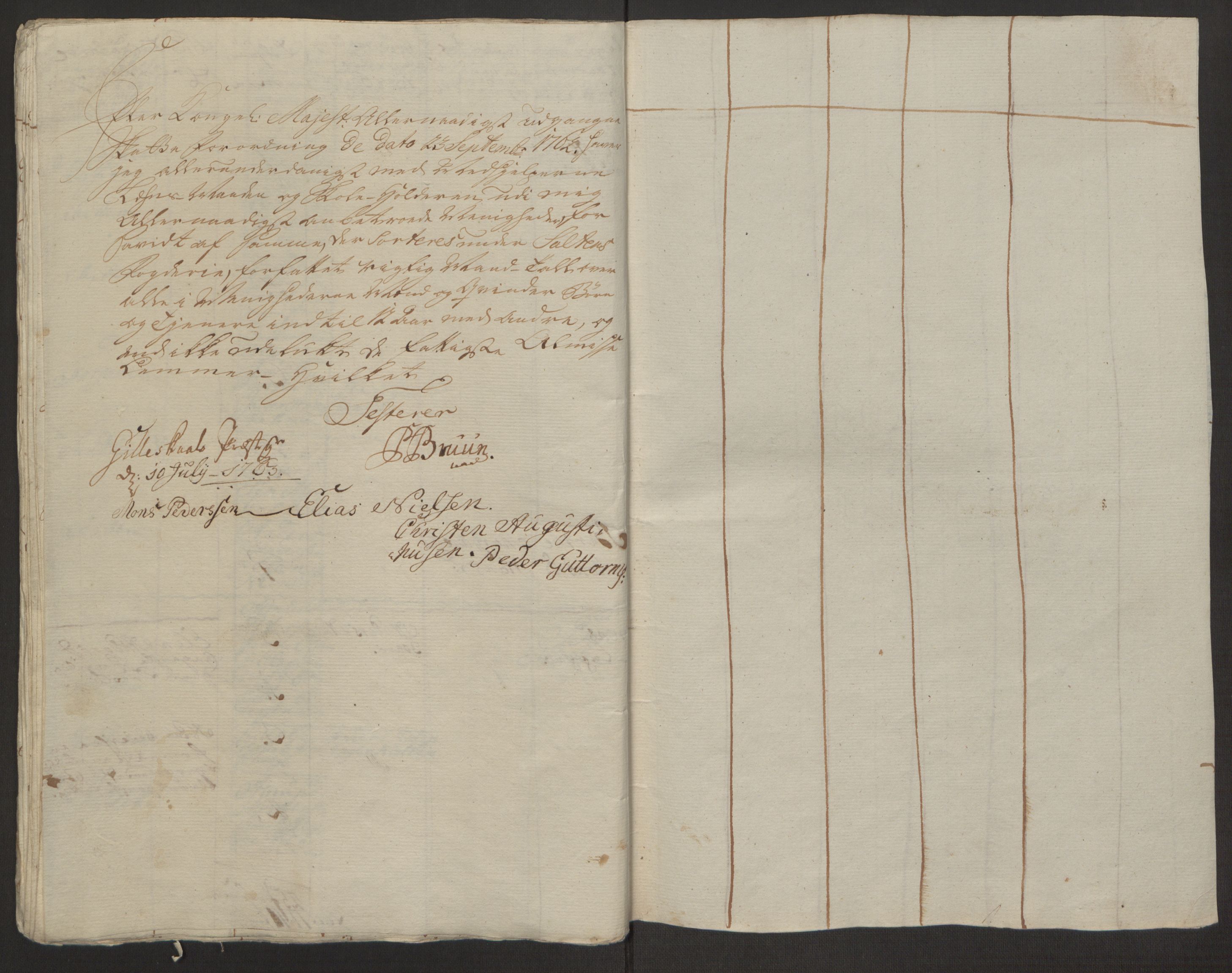 Rentekammeret inntil 1814, Realistisk ordnet avdeling, RA/EA-4070/Ol/L0022a/0001: [Gg 10]: Ekstraskatten, 23.09.1762. Nordlands amt / Salten, 1762-1763, p. 167
