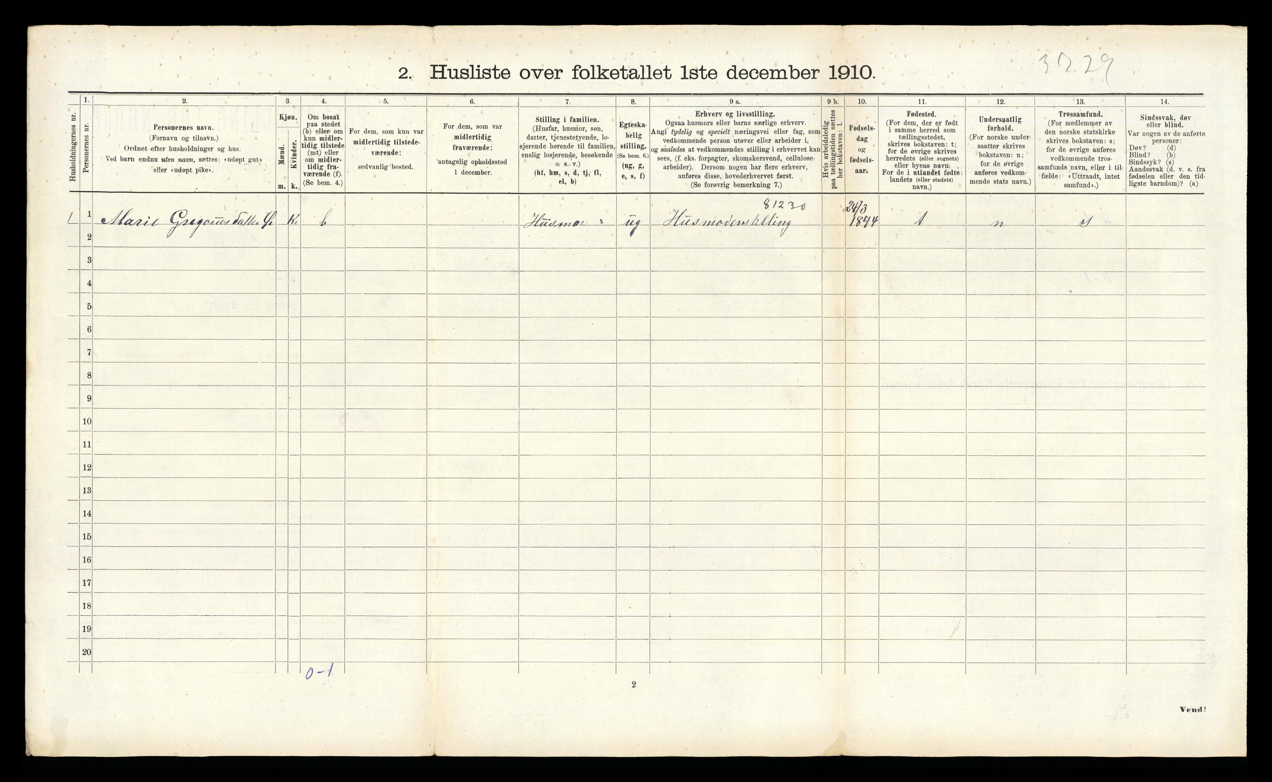 RA, 1910 census for Norddal, 1910, p. 786