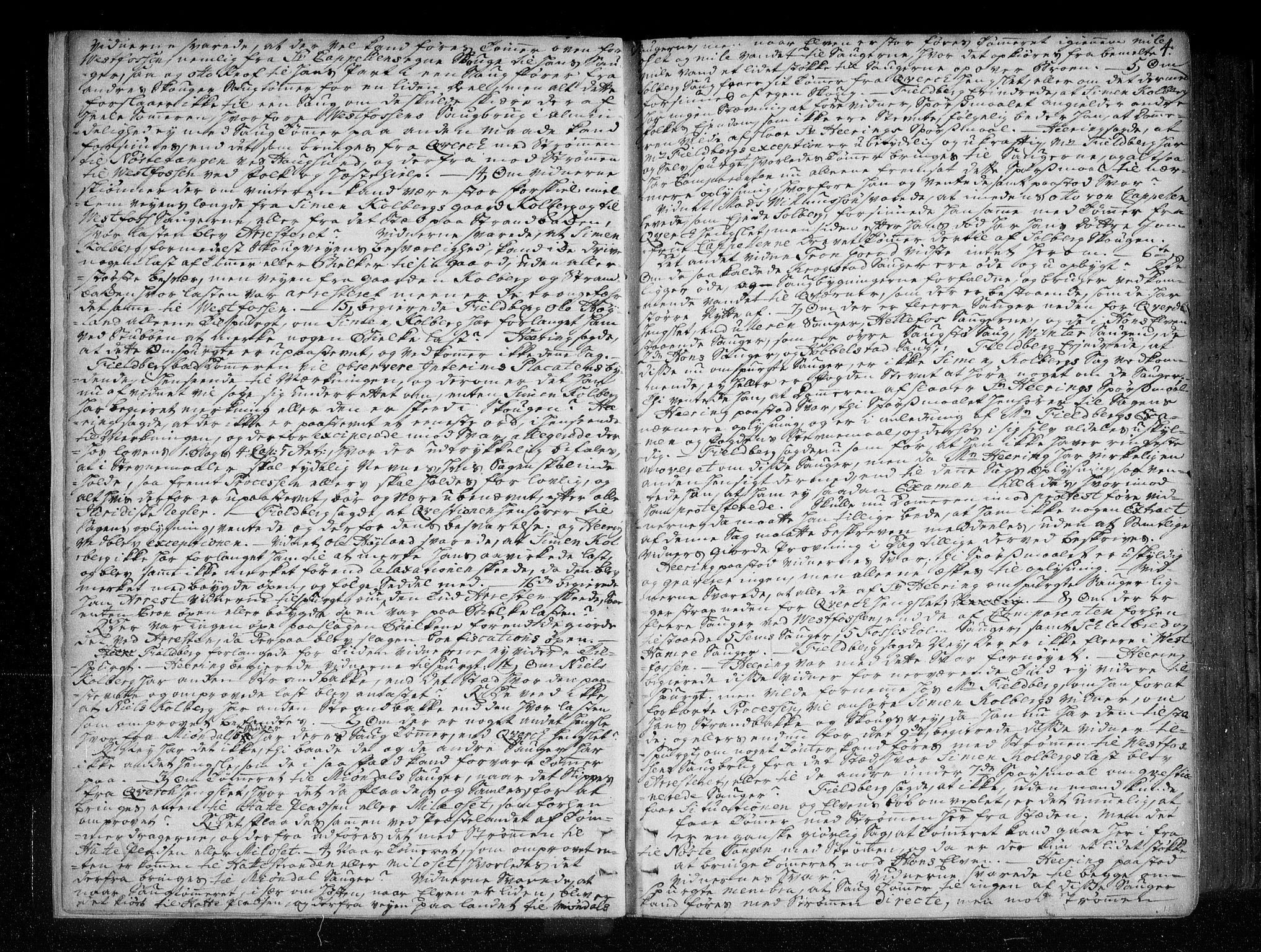 Eiker, Modum og Sigdal sorenskriveri, AV/SAKO-A-123/F/Fa/Fab/L0006: Tingbok, 1757-1760, p. 4