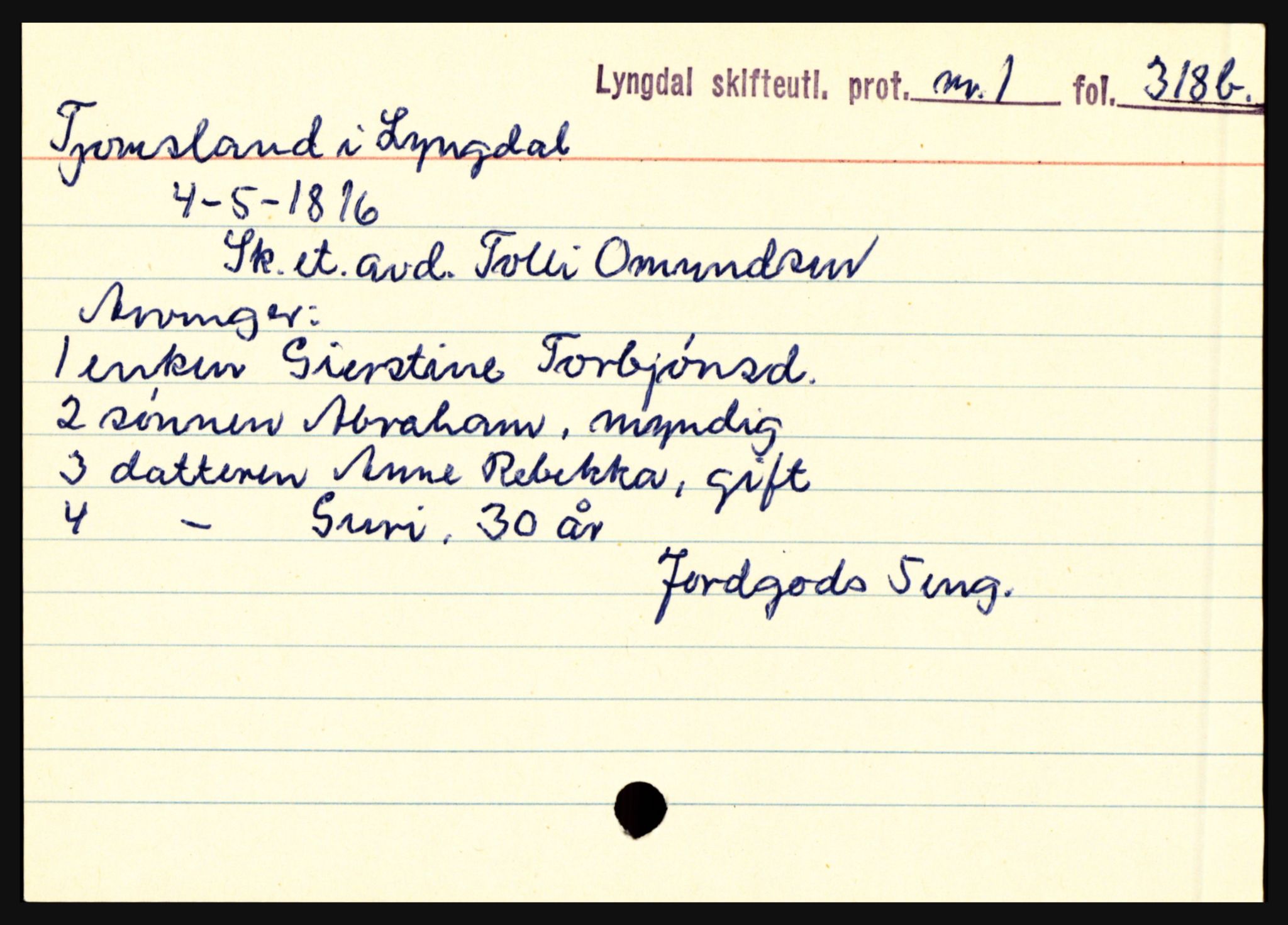 Lyngdal sorenskriveri, SAK/1221-0004/H, p. 11455