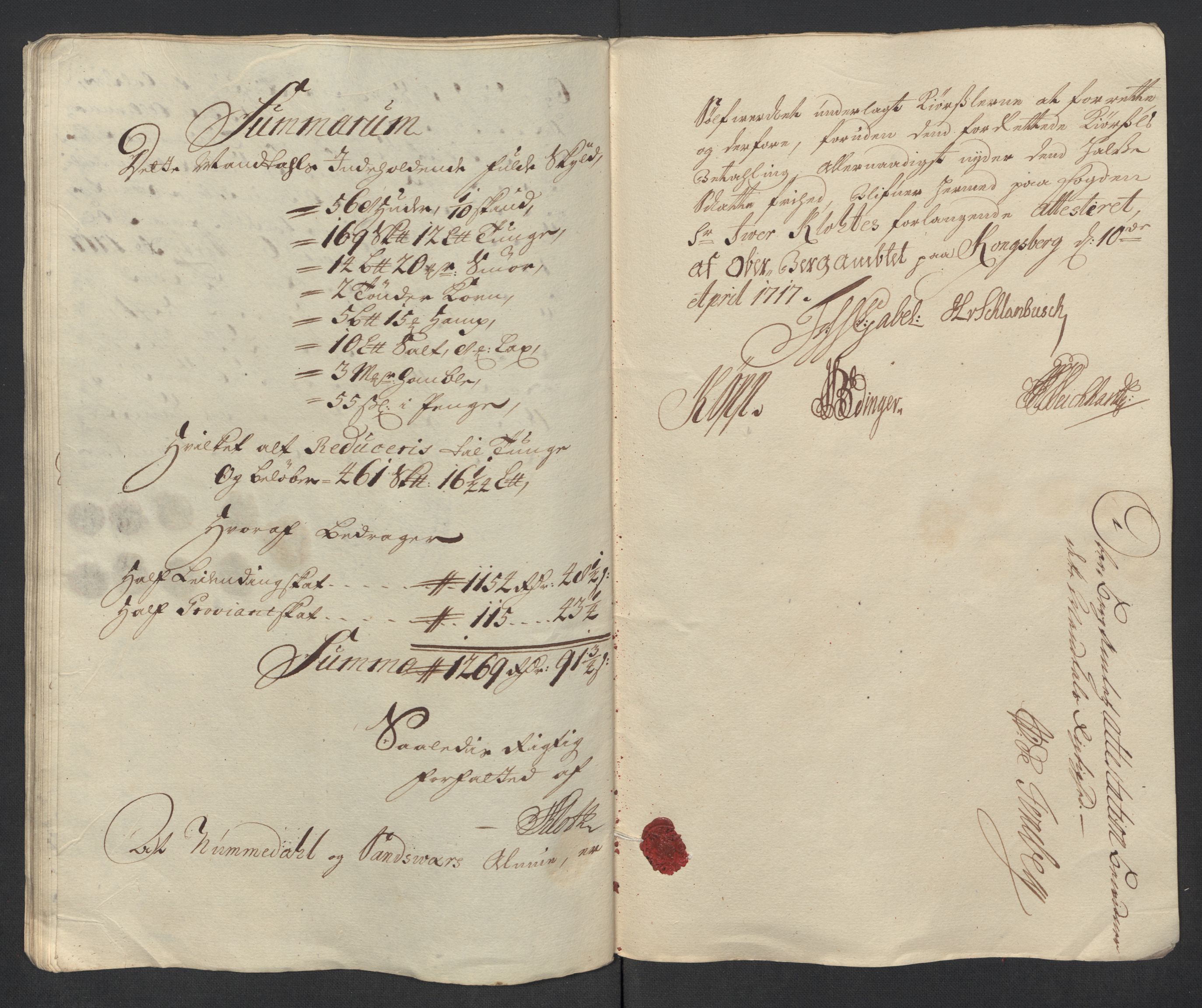 Rentekammeret inntil 1814, Reviderte regnskaper, Fogderegnskap, AV/RA-EA-4092/R24/L1592: Fogderegnskap Numedal og Sandsvær, 1716, p. 320