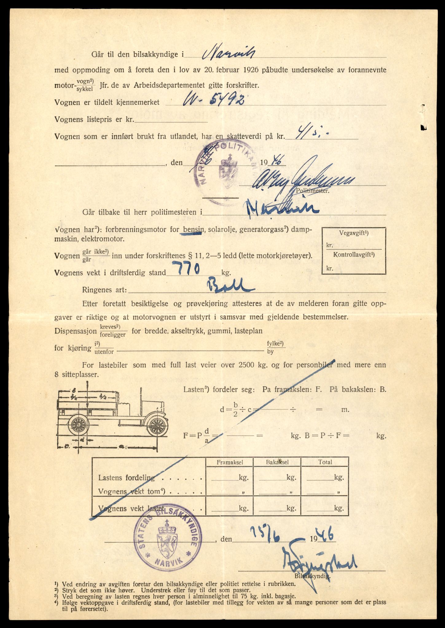 Møre og Romsdal vegkontor - Ålesund trafikkstasjon, AV/SAT-A-4099/F/Fe/L0049: Registreringskort for kjøretøy T 14864 - T 18613, 1927-1998, p. 584