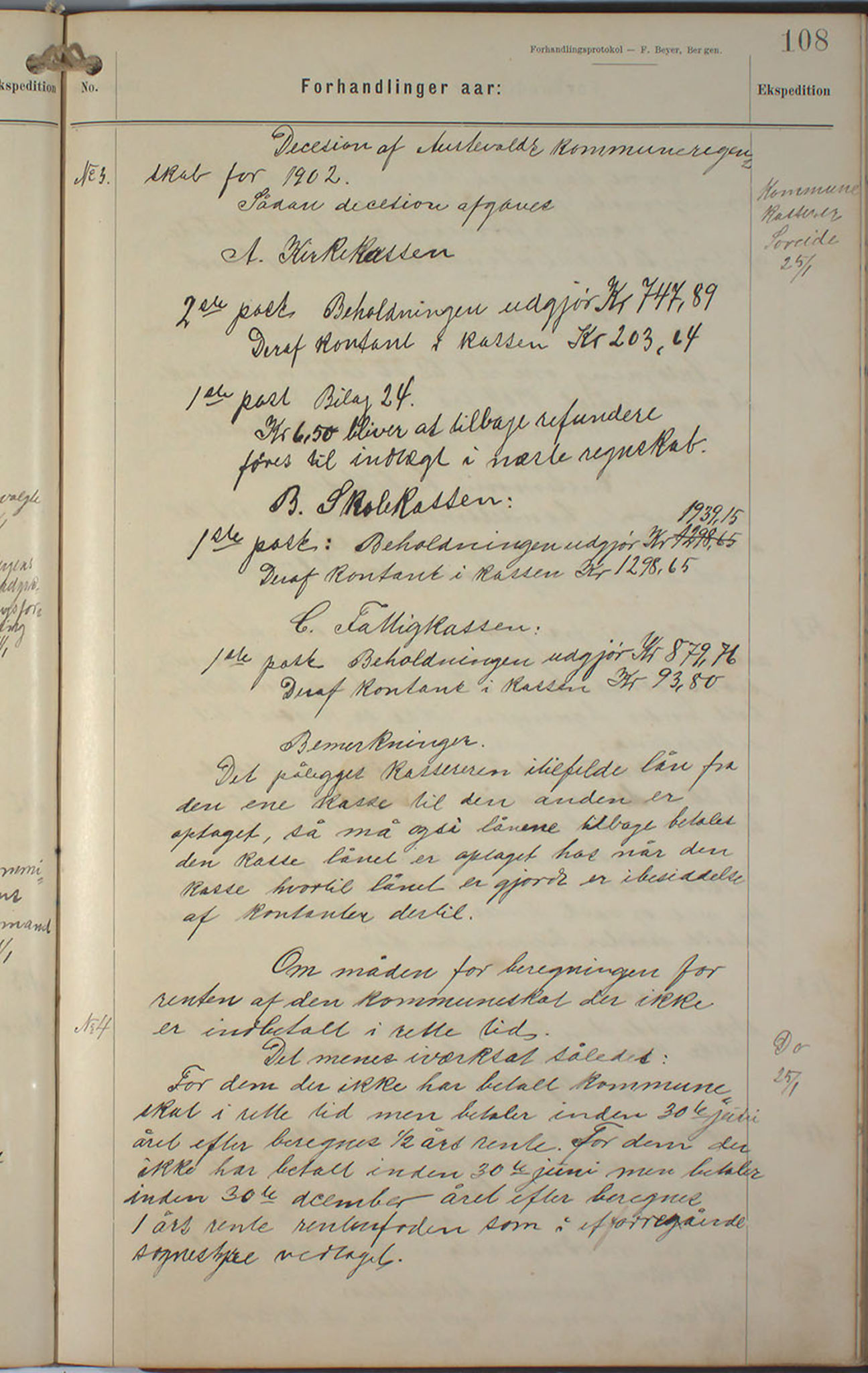 Austevoll kommune. Formannskapet, IKAH/1244-021/A/Aa/L0002a: Møtebok for heradstyret, 1901-1910, p. 214