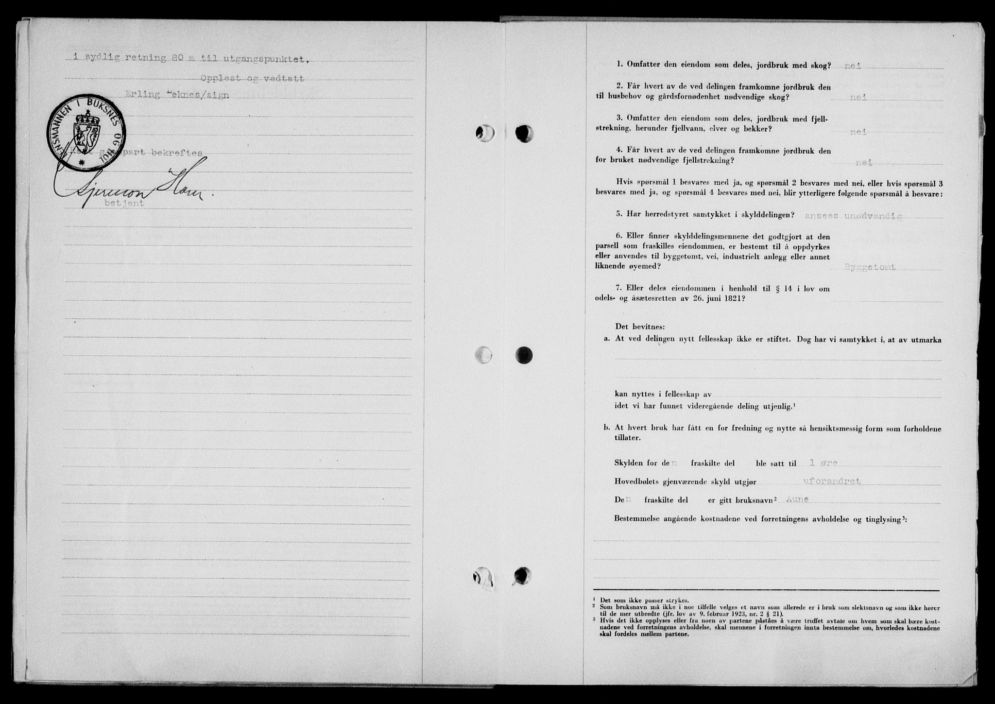 Lofoten sorenskriveri, SAT/A-0017/1/2/2C/L0019a: Mortgage book no. 19a, 1948-1948, Diary no: : 2281/1948