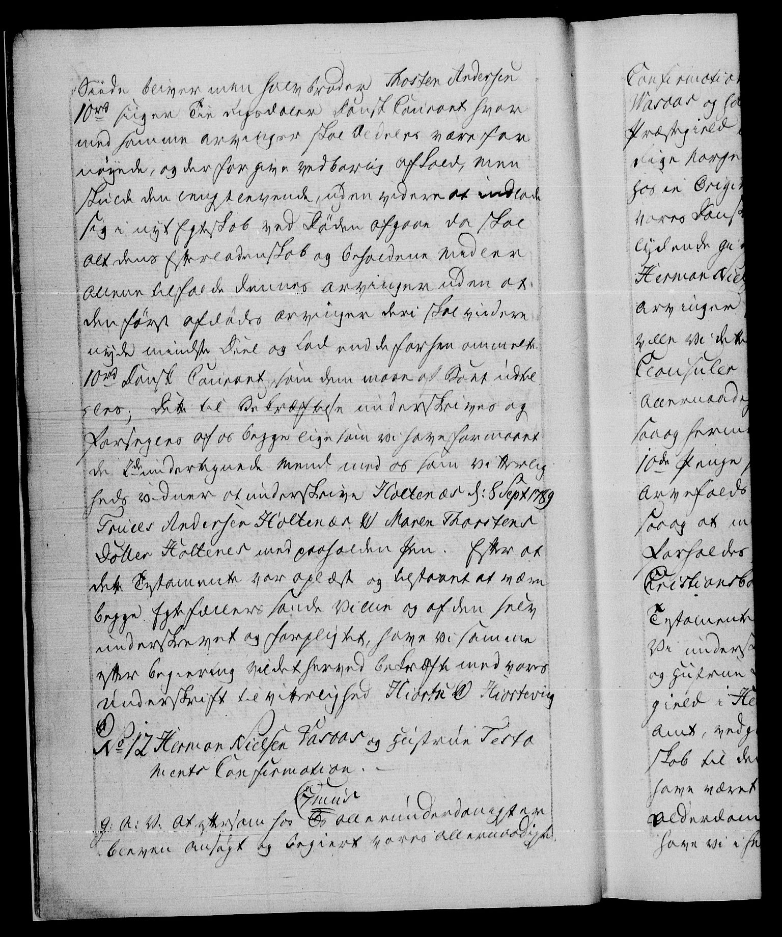 Danske Kanselli 1572-1799, AV/RA-EA-3023/F/Fc/Fca/Fcaa/L0053: Norske registre, 1790-1791, p. 7b