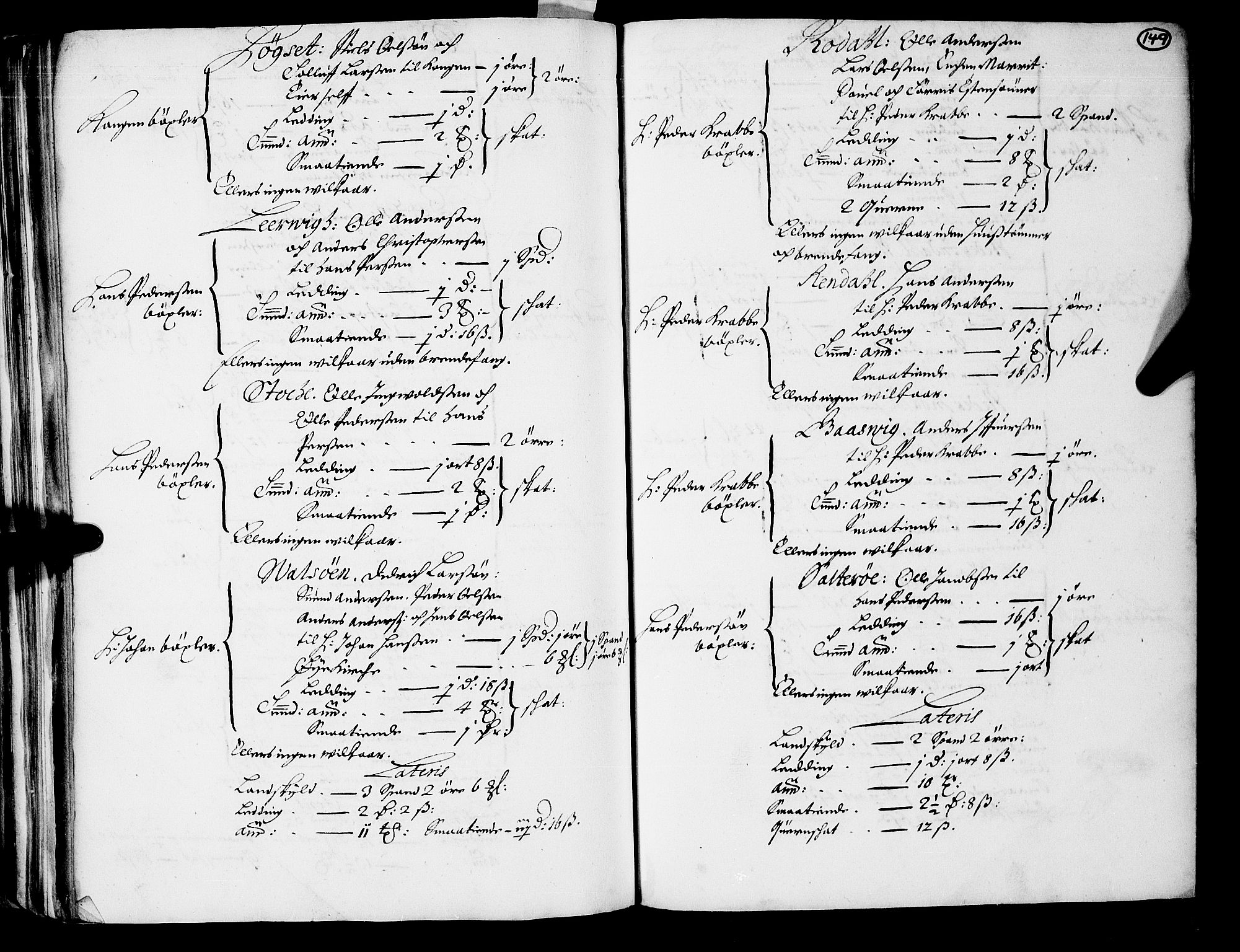 Rentekammeret inntil 1814, Realistisk ordnet avdeling, RA/EA-4070/N/Nb/Nba/L0047: Nordmøre len, 1667, p. 148b-149a