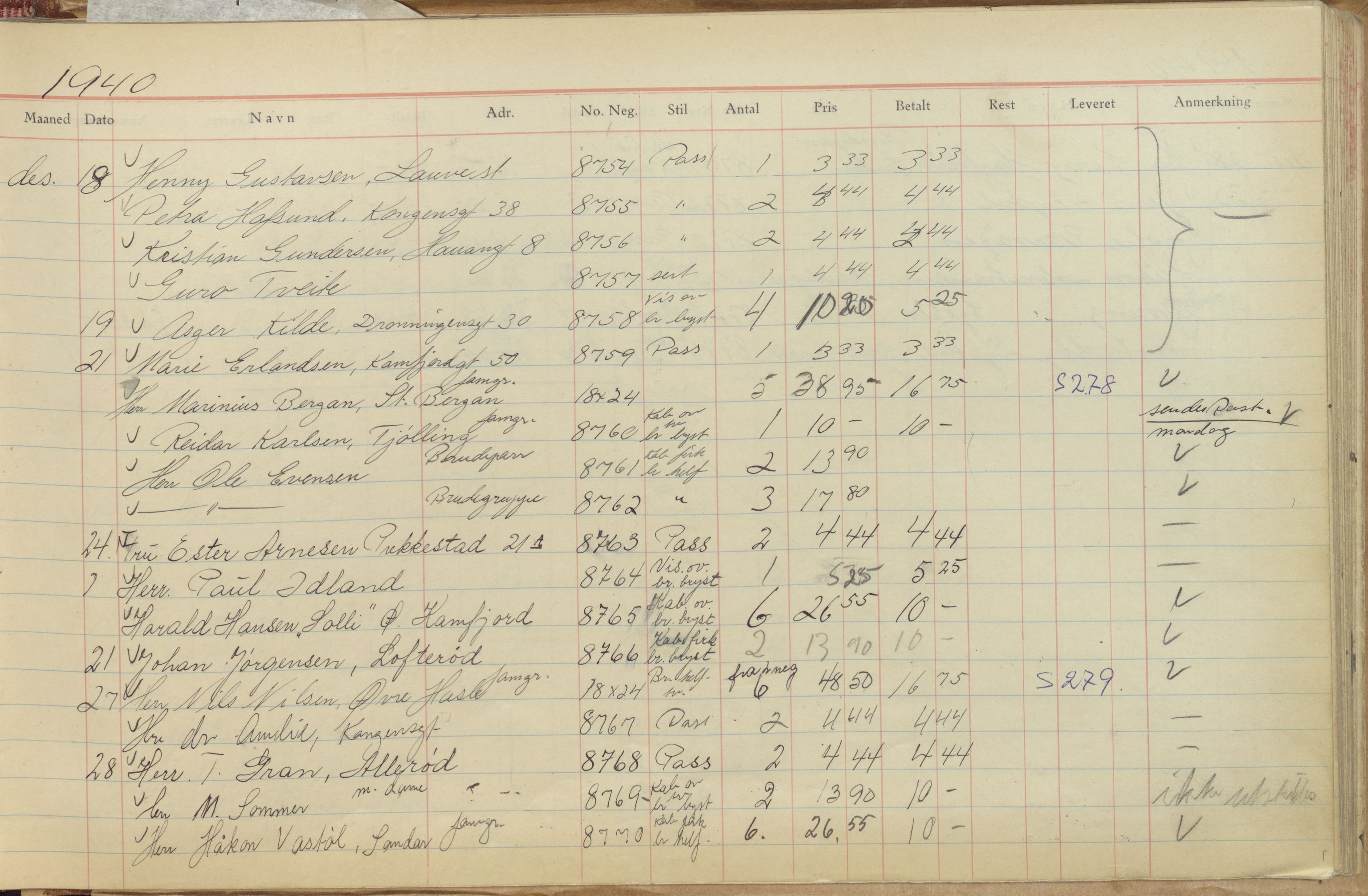 Pa 1494 - Jørgensen, Antonius. Fotograf, VEMU/A-2760/F/Fb, 1927-1984, p. 539