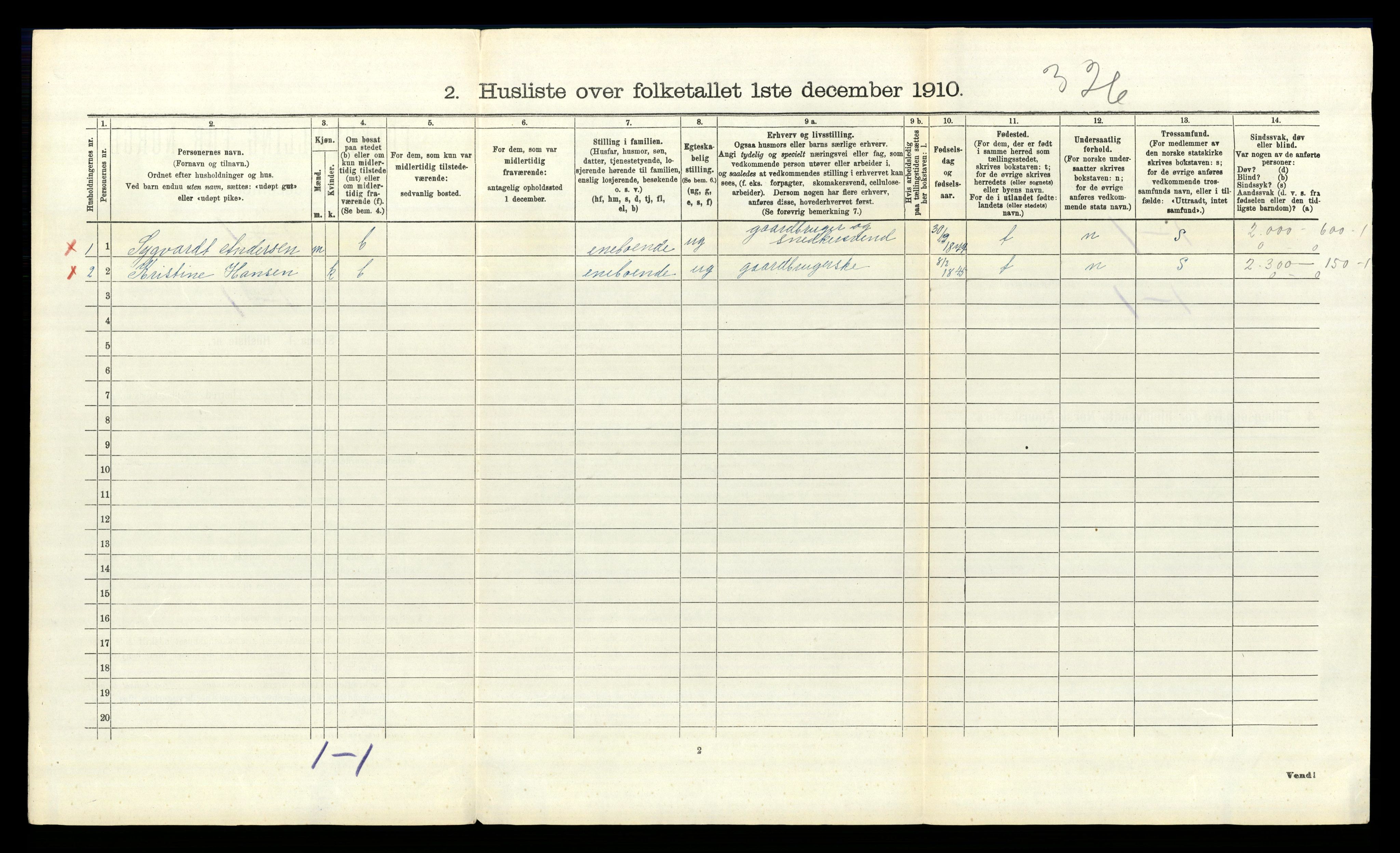 RA, 1910 census for Eidsberg, 1910, p. 1797