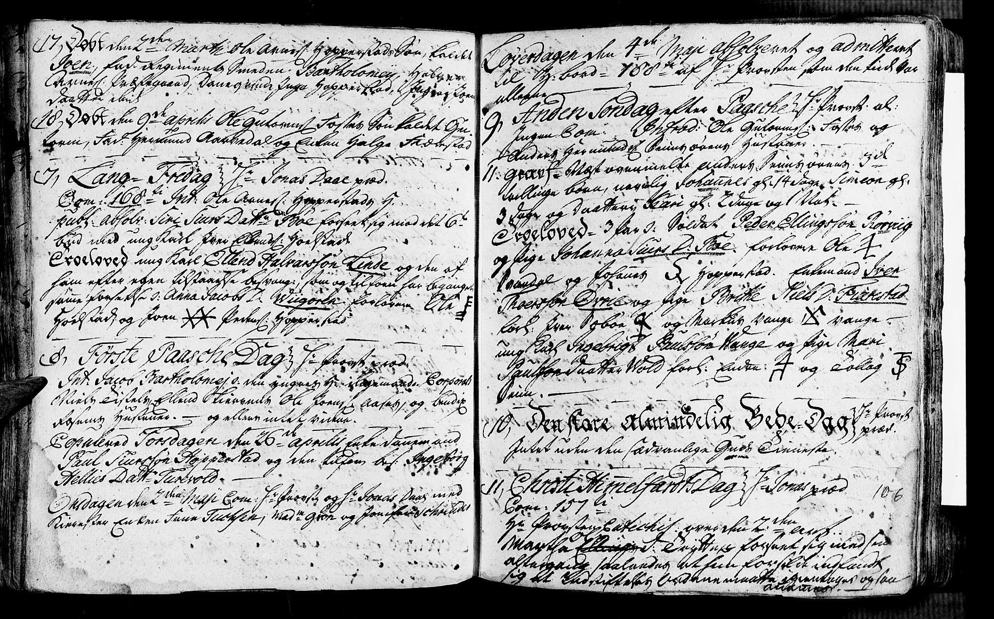 Vik sokneprestembete, AV/SAB-A-81501/H/Haa/Haaa/L0002: Parish register (official) no. A 2 / 1, 1740-1757, p. 106