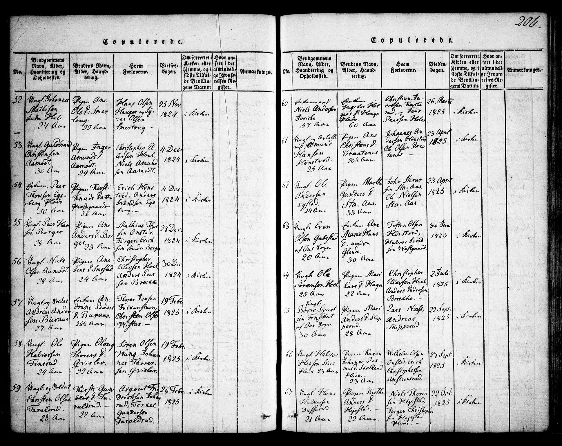 Skiptvet prestekontor Kirkebøker, AV/SAO-A-20009/F/Fa/L0005: Parish register (official) no. 5, 1814-1838, p. 206