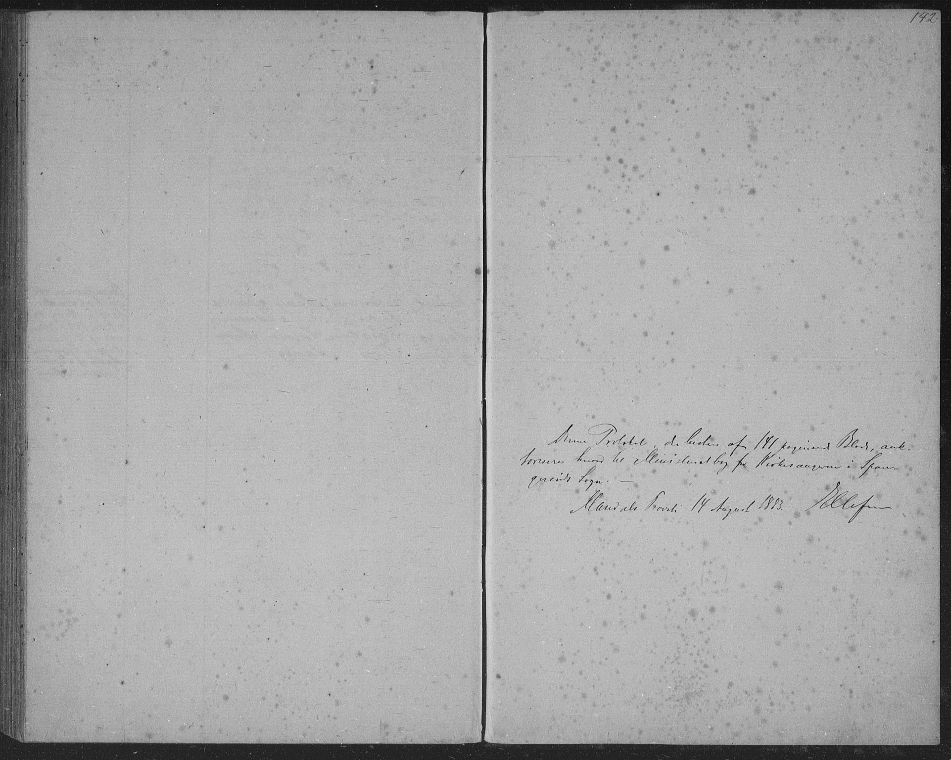 Sør-Audnedal sokneprestkontor, SAK/1111-0039/F/Fb/Fba/L0003: Parish register (copy) no. B 3, 1879-1893, p. 142