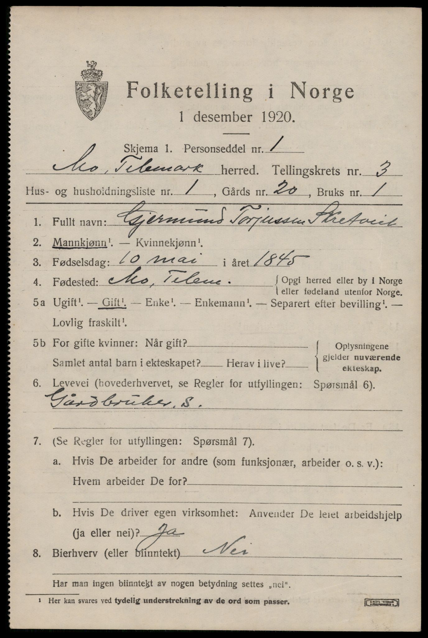 SAKO, 1920 census for Mo, 1920, p. 1382