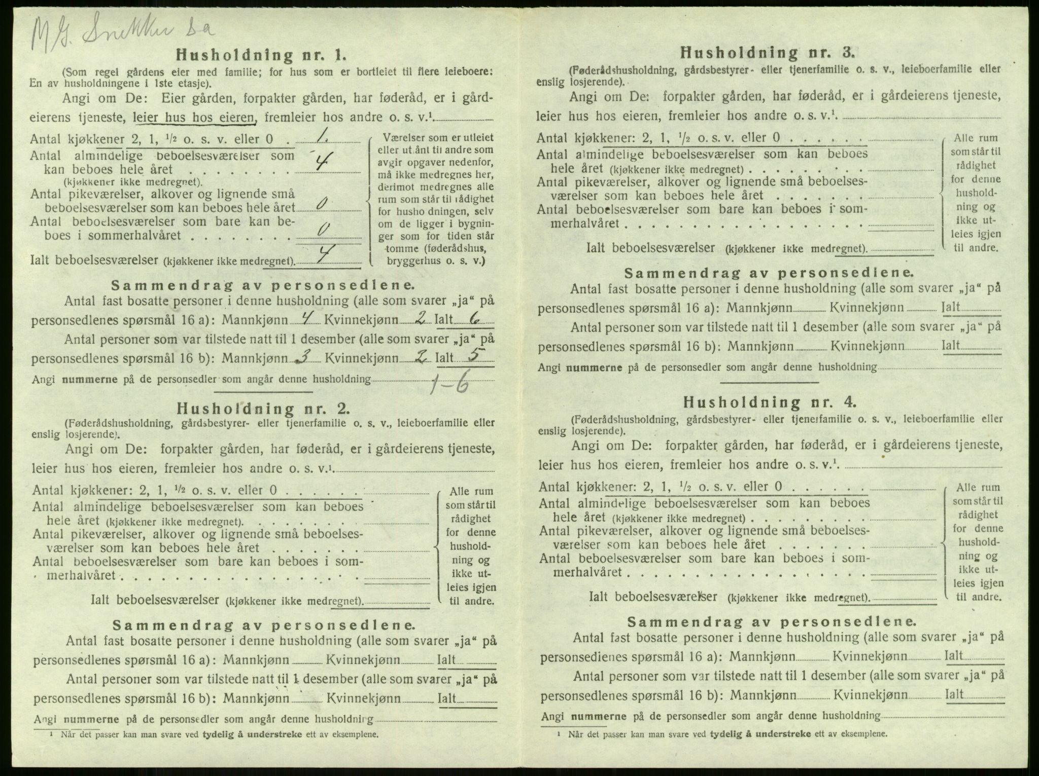 SAKO, 1920 census for Ramnes, 1920, p. 953