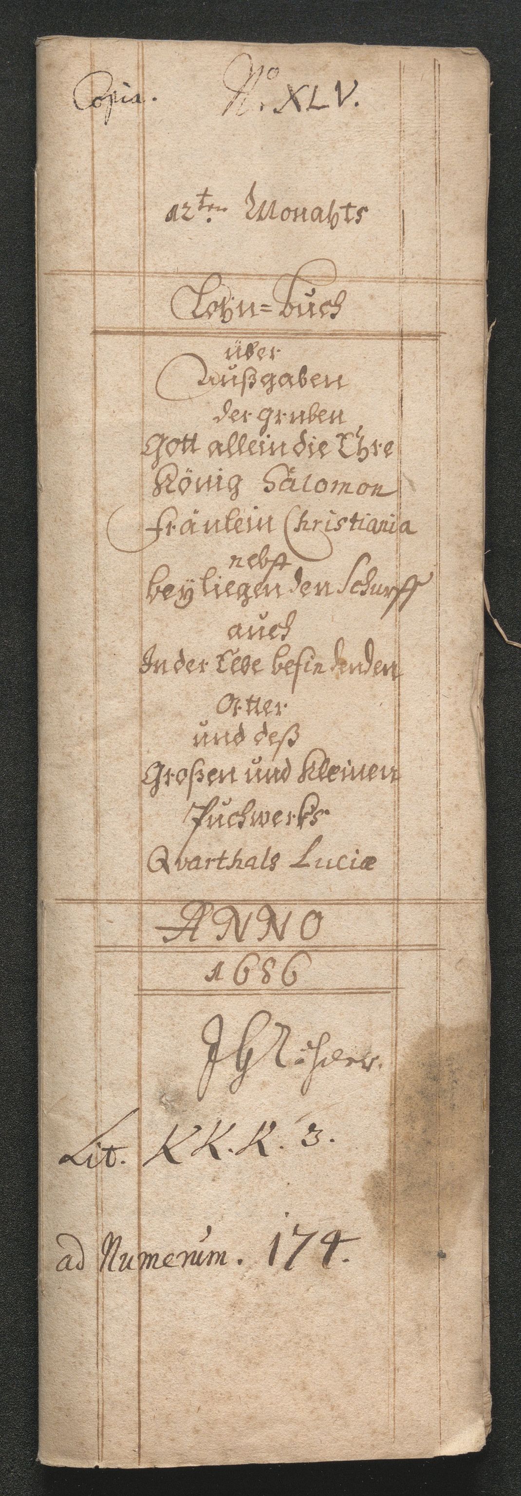 Kongsberg Sølvverk 1623-1816, AV/SAKO-EA-3135/001/D/Dc/Dcd/L0059: Utgiftsregnskap for gruver m.m., 1685-1686, p. 646