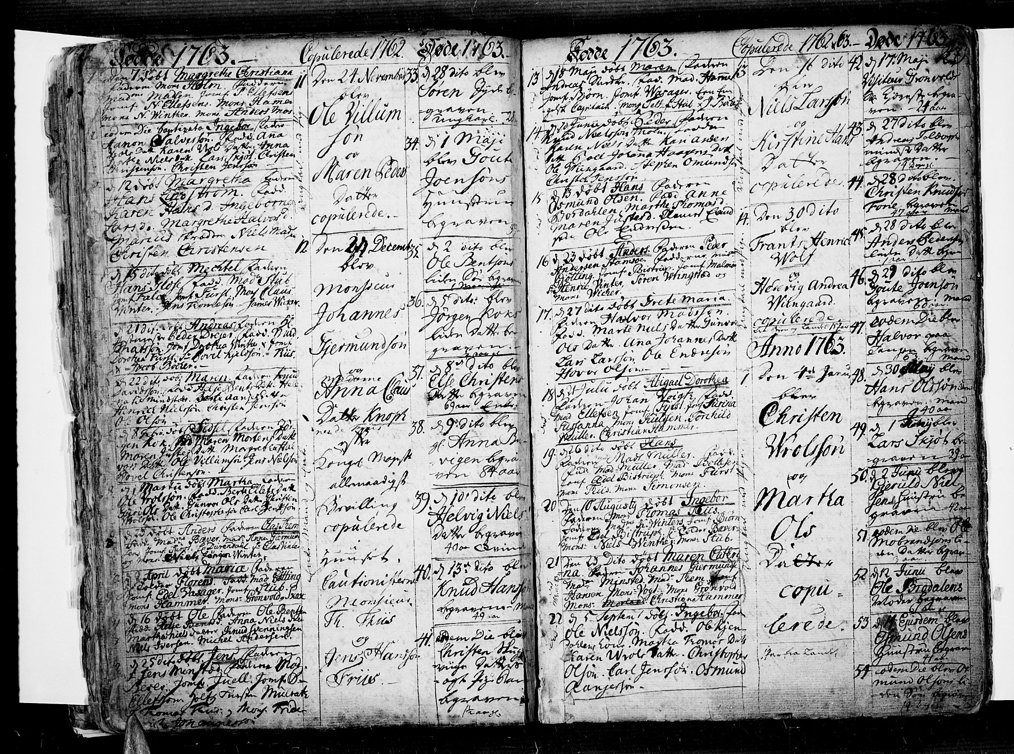 Risør sokneprestkontor, SAK/1111-0035/F/Fb/L0002: Parish register (copy) no. B 2, 1747-1812, p. 47