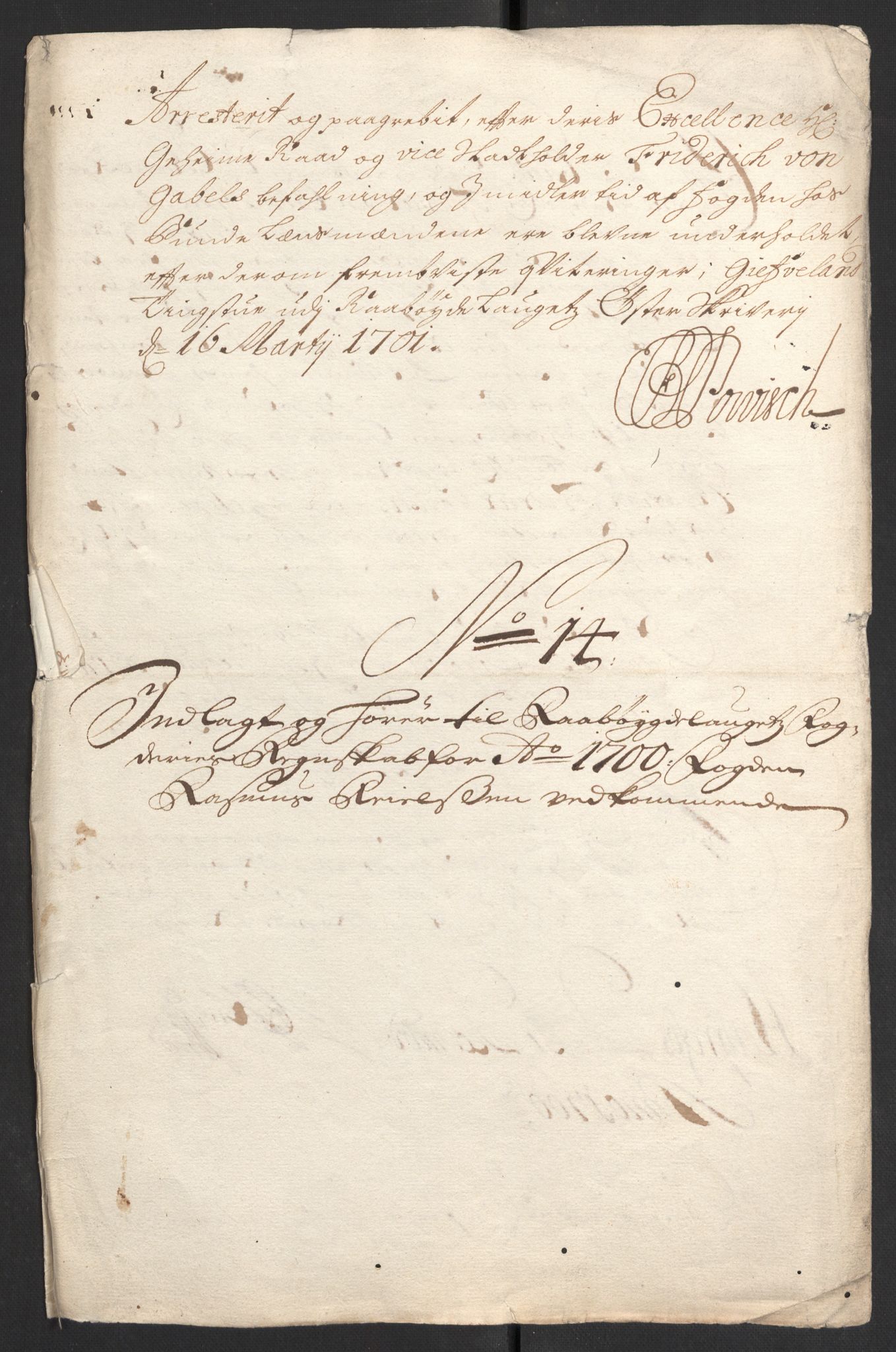 Rentekammeret inntil 1814, Reviderte regnskaper, Fogderegnskap, AV/RA-EA-4092/R40/L2446: Fogderegnskap Råbyggelag, 1700-1702, p. 142