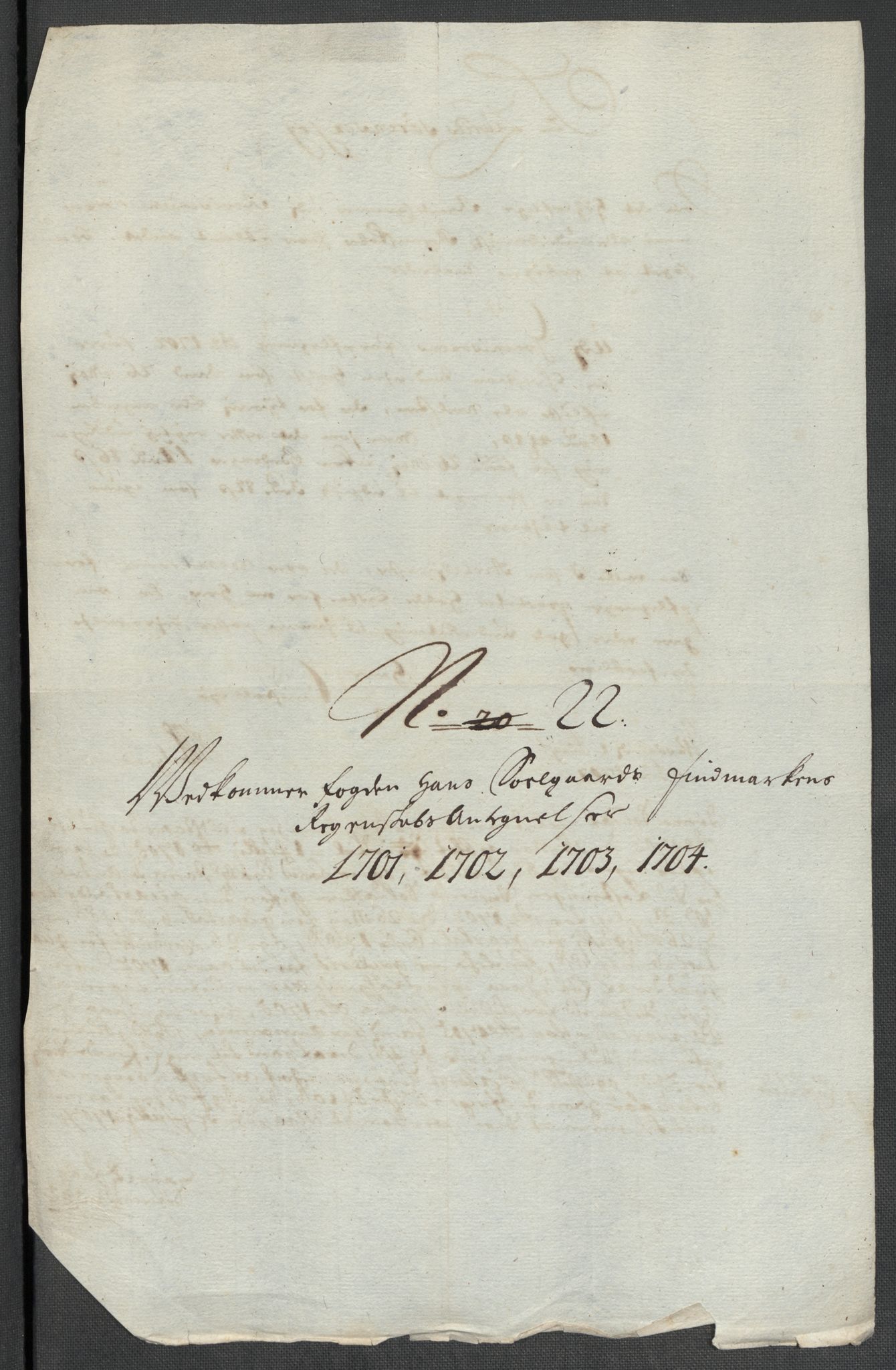 Rentekammeret inntil 1814, Reviderte regnskaper, Fogderegnskap, AV/RA-EA-4092/R69/L4852: Fogderegnskap Finnmark/Vardøhus, 1701-1704, p. 562