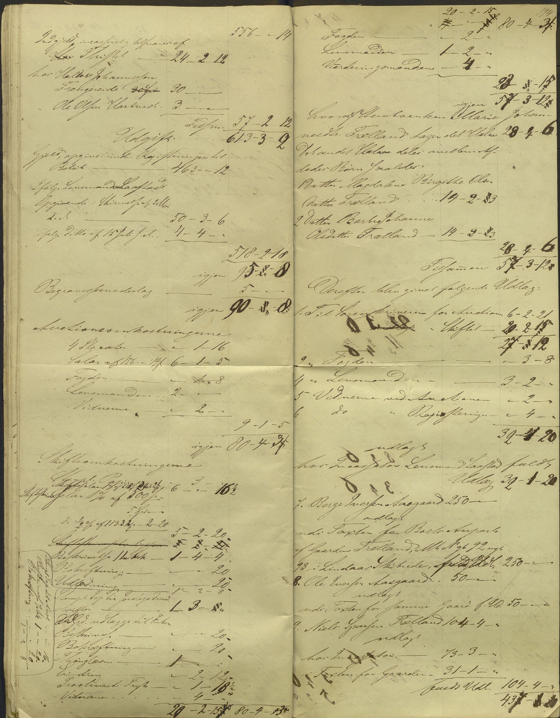 Nordhordland sorenskrivar, AV/SAB-A-2901/1/H/Hd/Hdb/L0001: Konsept til utlodningar, 1850-1852, p. 216