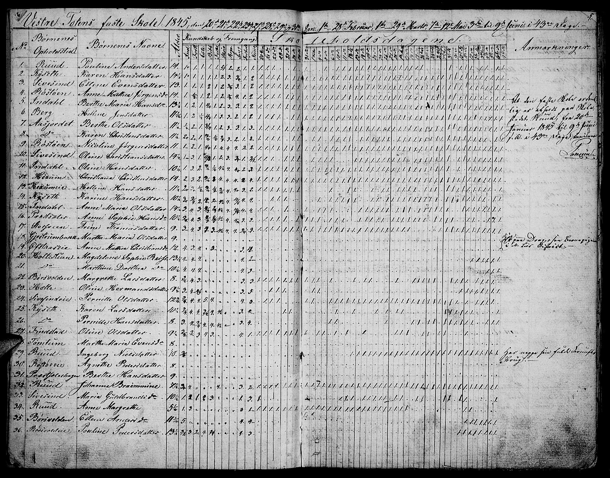Vestre Toten prestekontor, SAH/PREST-108/H/Ha/Hab/L0003: Parish register (copy) no. 3, 1846-1854, p. 4