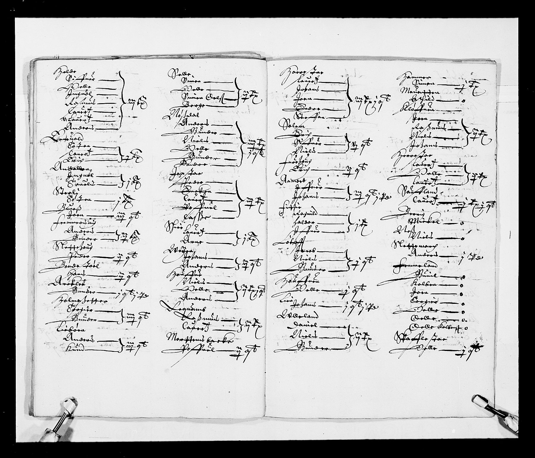 Stattholderembetet 1572-1771, AV/RA-EA-2870/Ek/L0026/0002: Jordebøker 1633-1658: / Tiendelister fra Bergenhus len, 1642-1647, p. 35