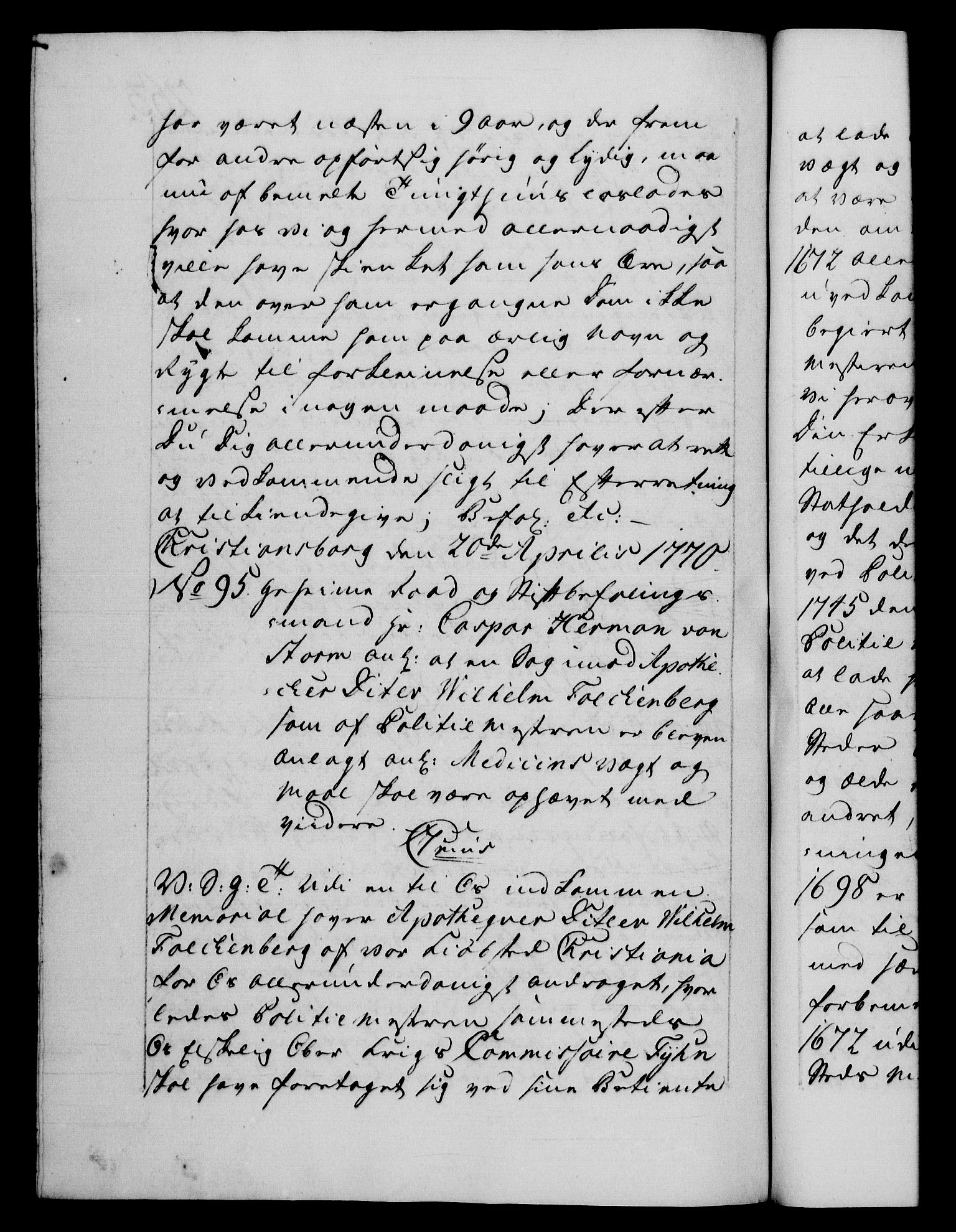 Danske Kanselli 1572-1799, AV/RA-EA-3023/F/Fc/Fca/Fcab/L0039: Norske tegnelser, 1769-1771, p. 263b