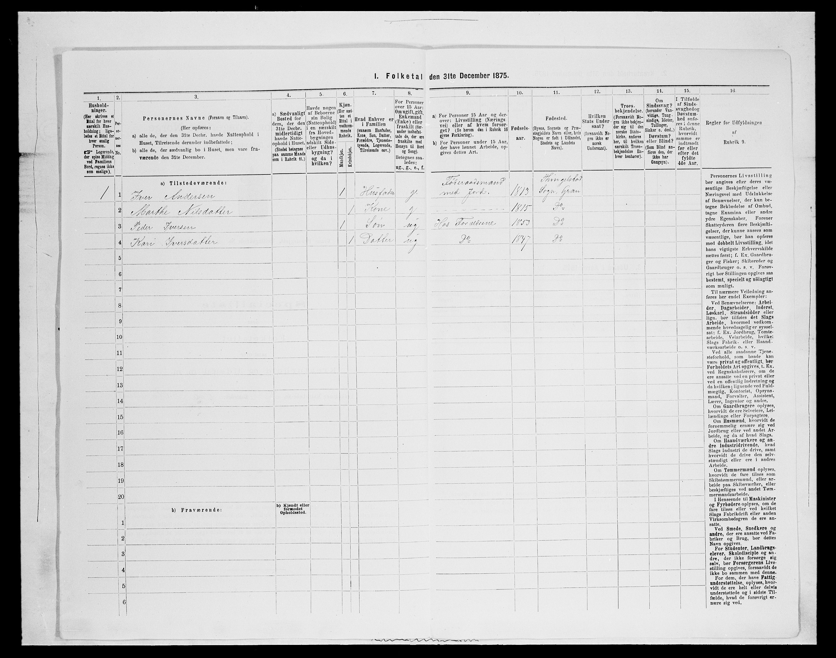 SAH, 1875 census for 0534P Gran, 1875, p. 1512