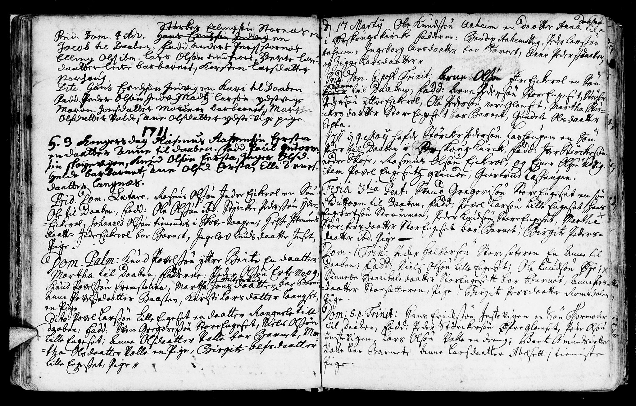 Ministerialprotokoller, klokkerbøker og fødselsregistre - Møre og Romsdal, SAT/A-1454/524/L0349: Parish register (official) no. 524A01, 1698-1779, p. 68