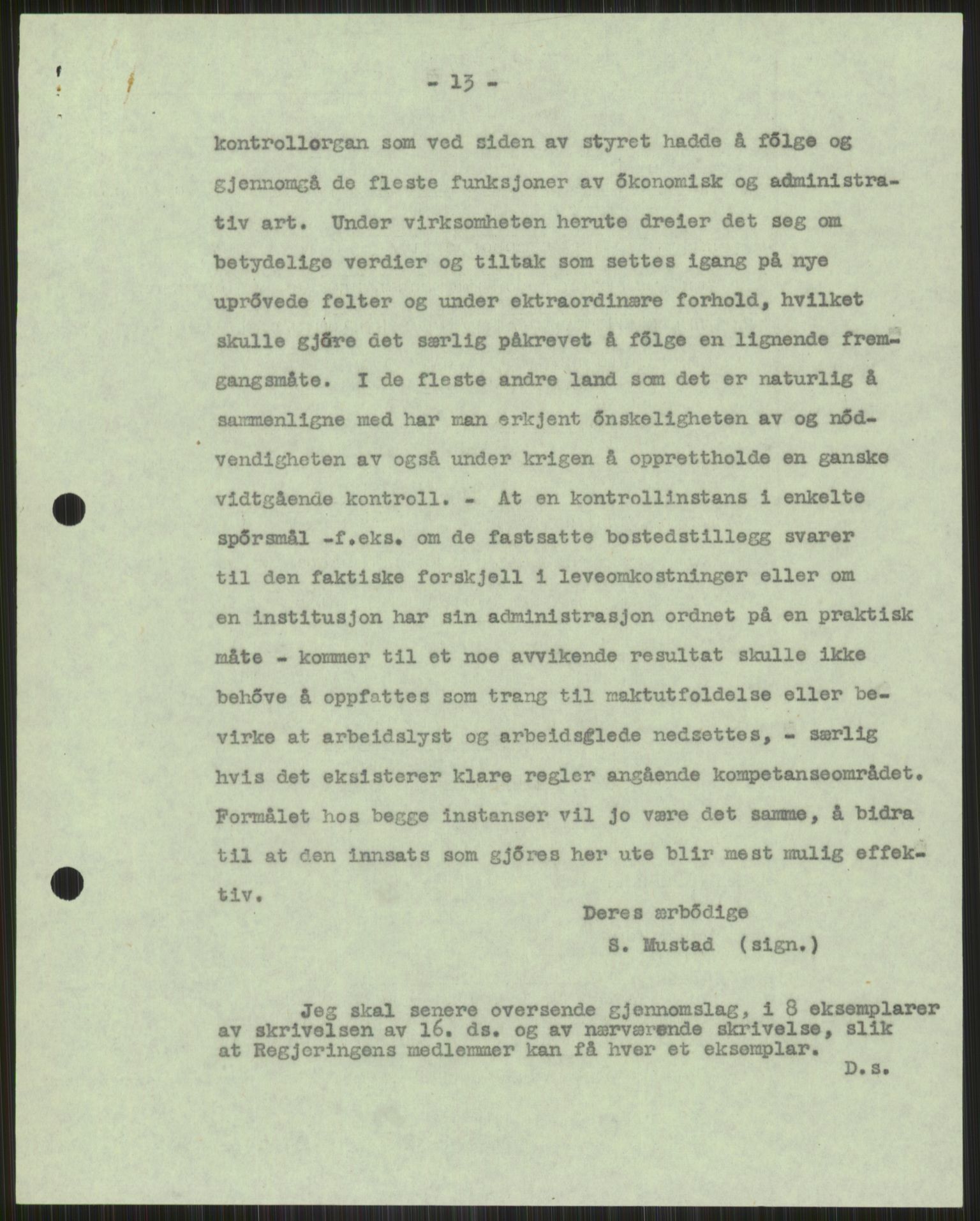 Lie, Trygve, AV/RA-PA-1407/D/L0005: Blandet korrespondanse., 1941-1945, p. 647