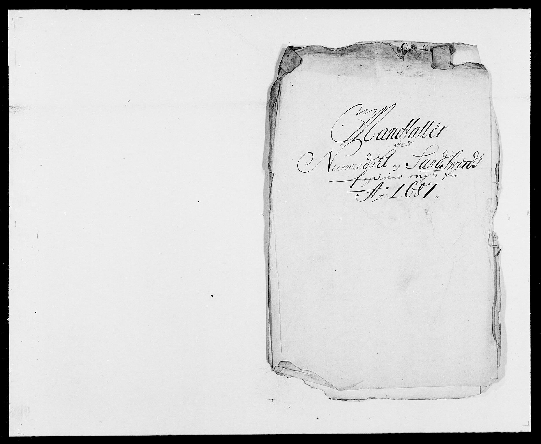 Rentekammeret inntil 1814, Reviderte regnskaper, Fogderegnskap, AV/RA-EA-4092/R24/L1573: Fogderegnskap Numedal og Sandsvær, 1687-1691, p. 7