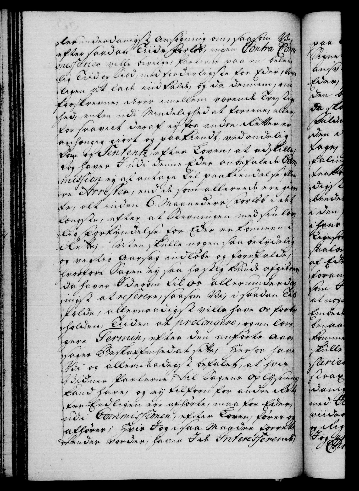 Danske Kanselli 1572-1799, AV/RA-EA-3023/F/Fc/Fca/Fcab/L0031: Norske tegnelser, 1746-1748, p. 53b