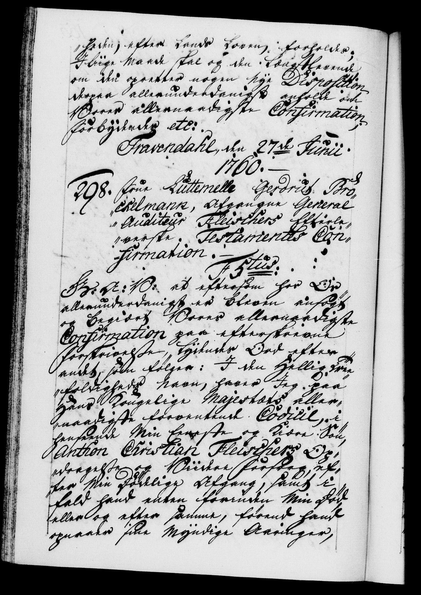Danske Kanselli 1572-1799, AV/RA-EA-3023/F/Fc/Fca/Fcaa/L0041: Norske registre, 1760-1762, p. 163b